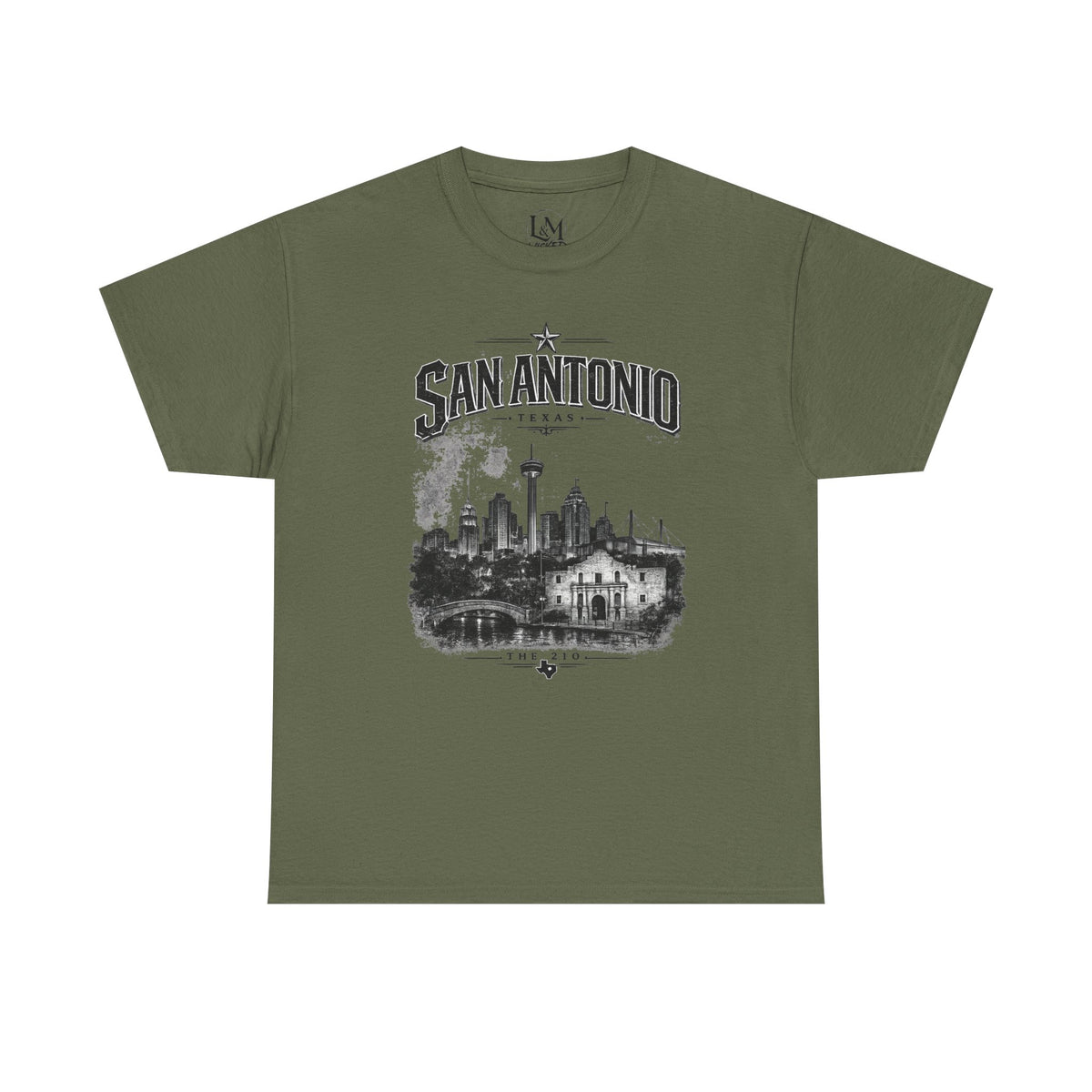 San Antonio  Unisex Heavy Cotton Tee