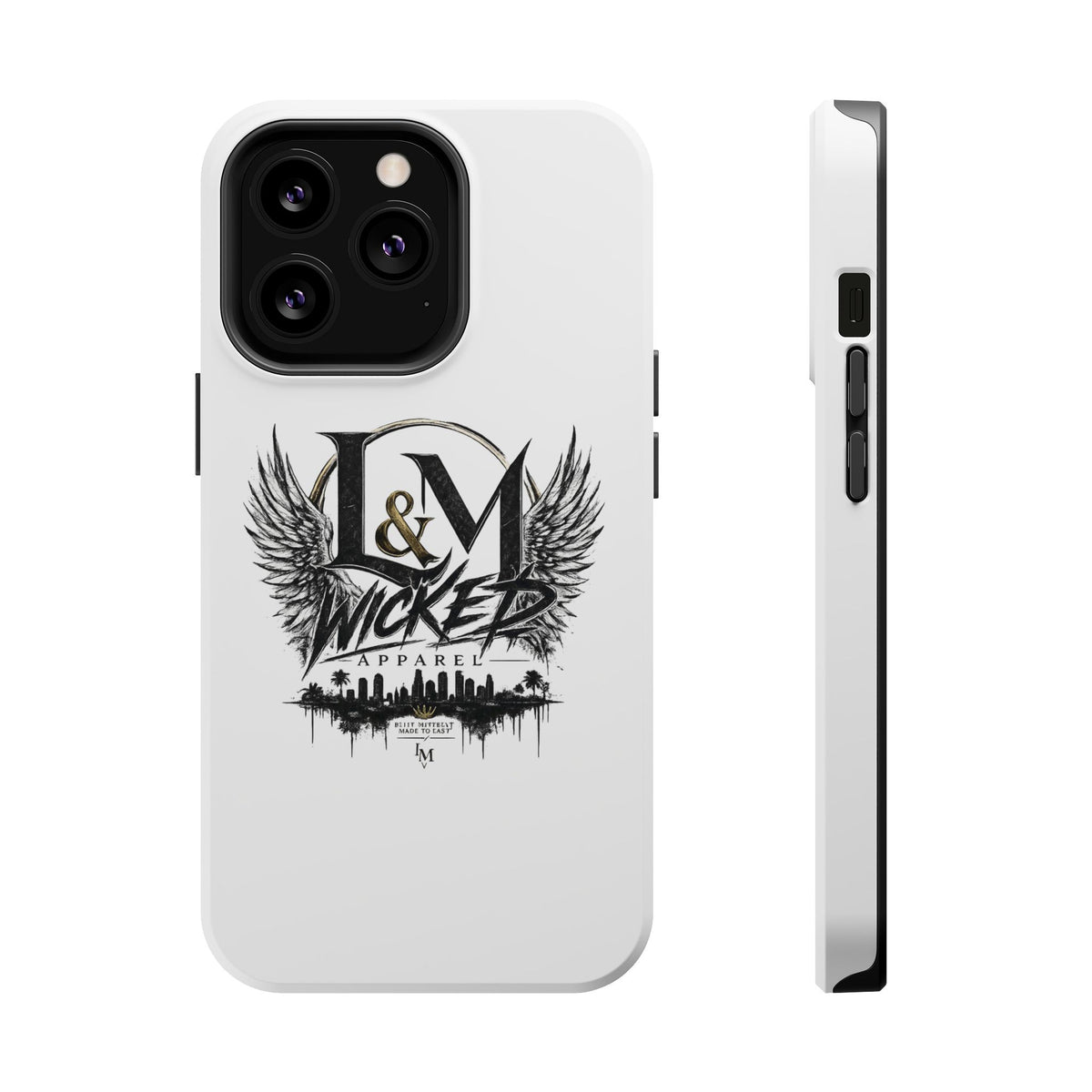 L&M Wicked Apparel Magnetic Impact-Resistant Cases