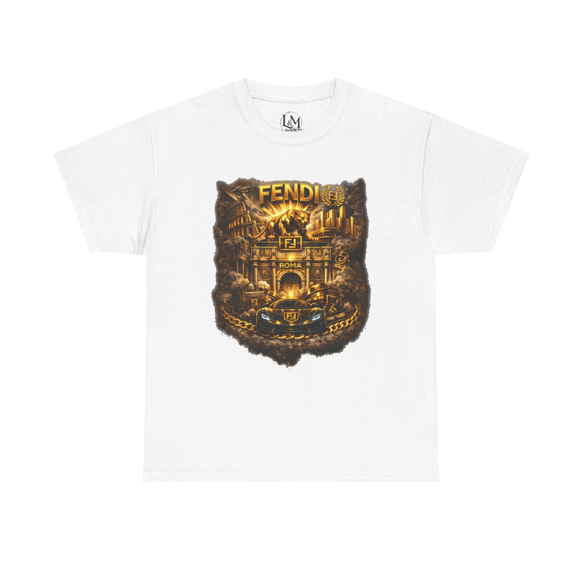 Fendi Unisex Heavy Cotton Tee