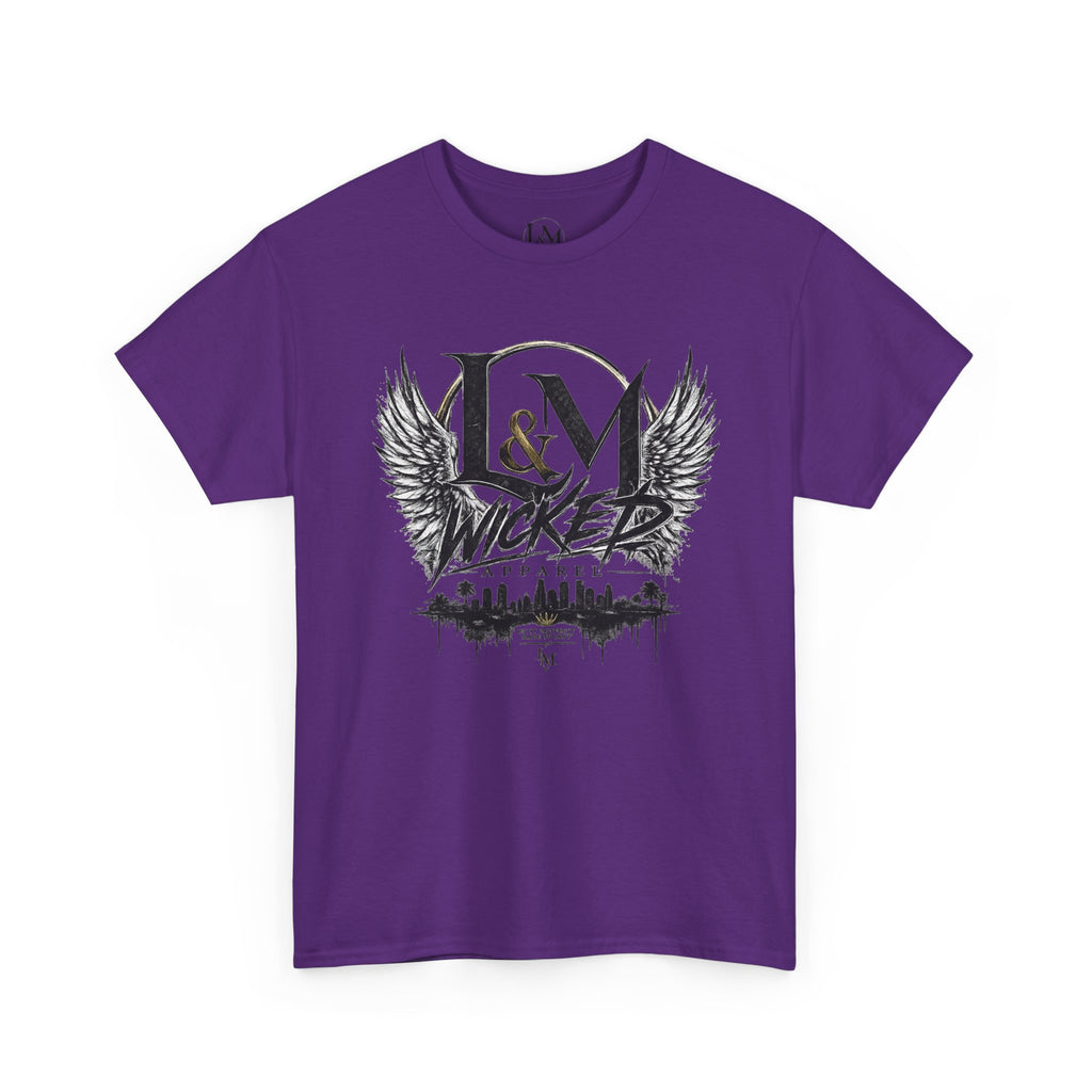 L&M Wicked Apparel Heavy Cotton Tee
