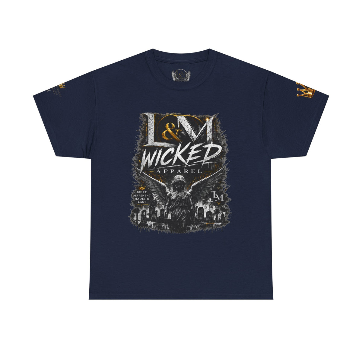 L&M Wicked Apparel Unisex Heavy Cotton Tee