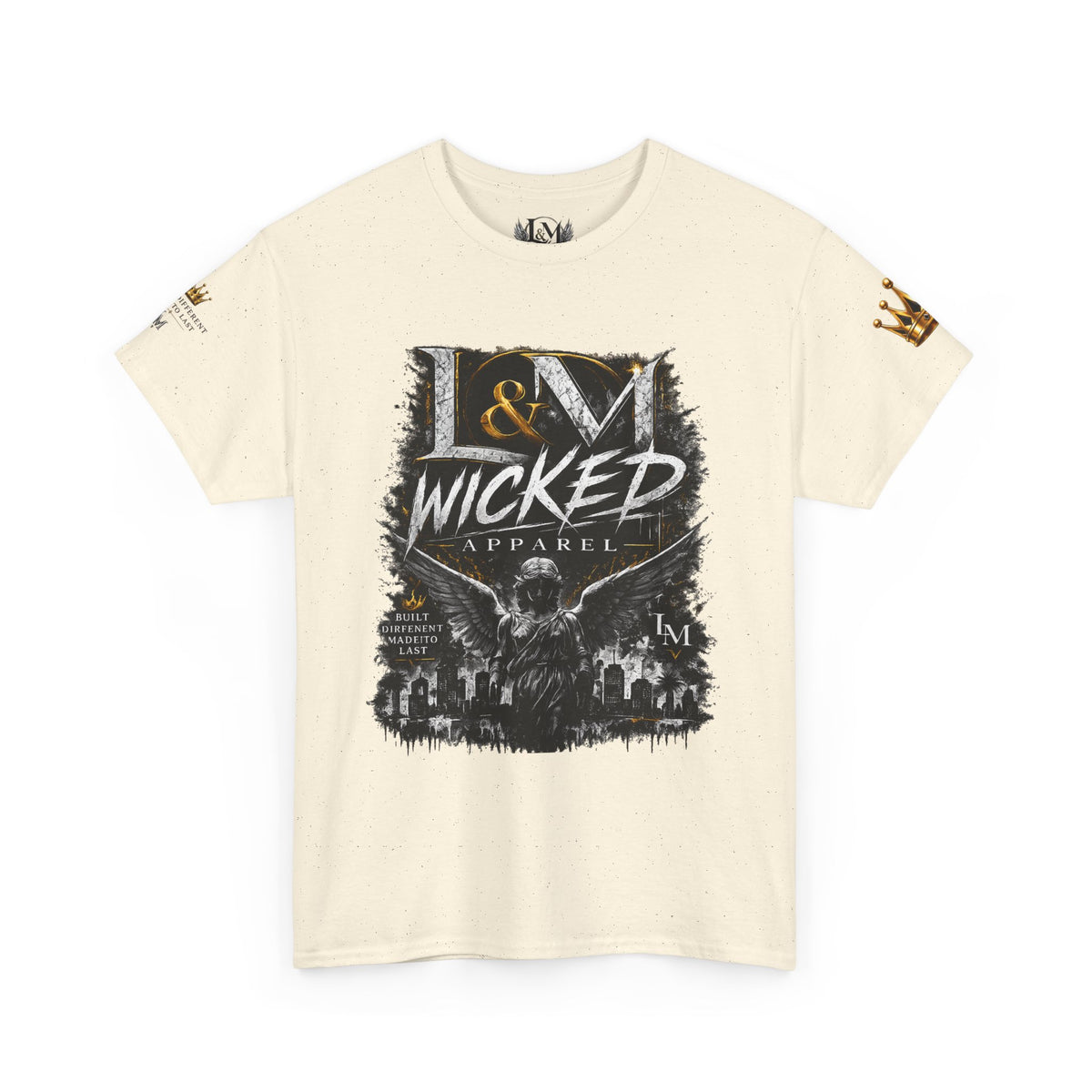 L&M Wicked Apparel Unisex Heavy Cotton Tee