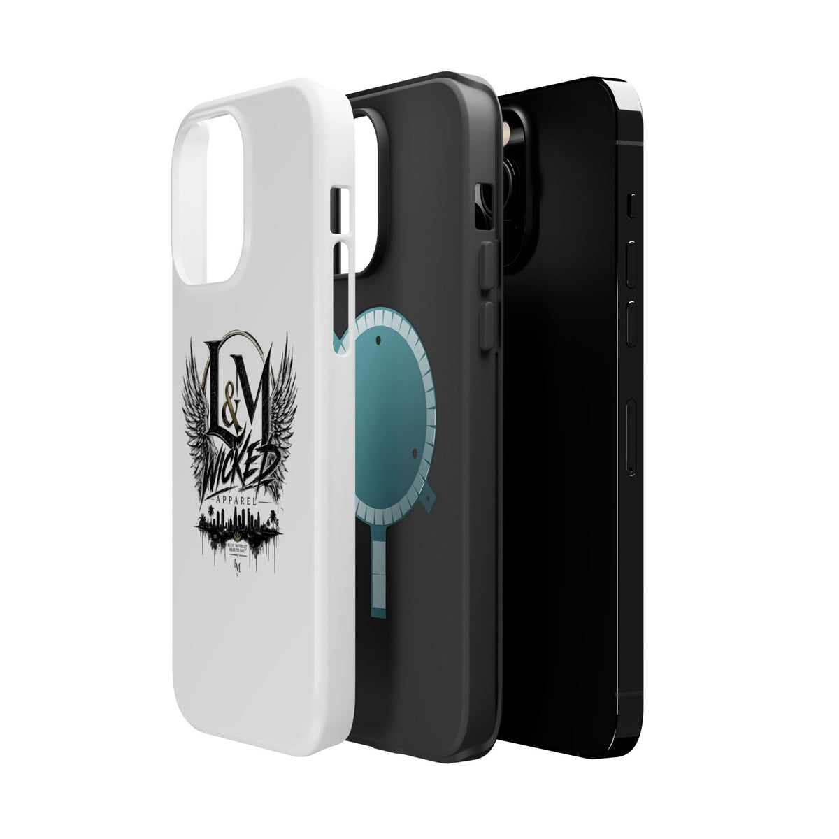 L&M Wicked Apparel Magnetic Impact-Resistant Cases