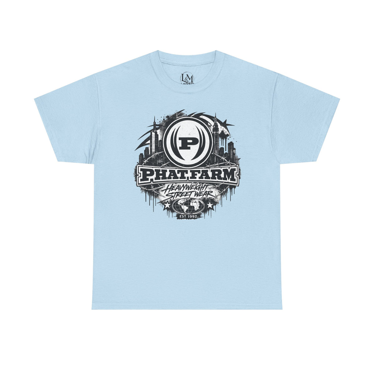 Phat Farm Unisex Heavy Cotton Tee