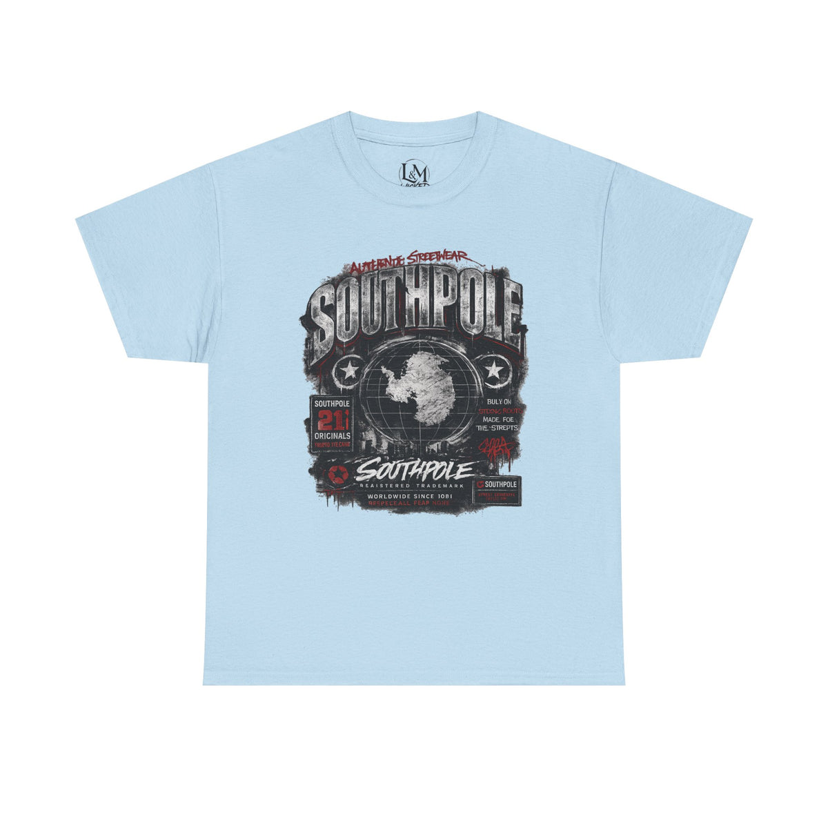 Southpole Unisex Heavy Cotton Tee