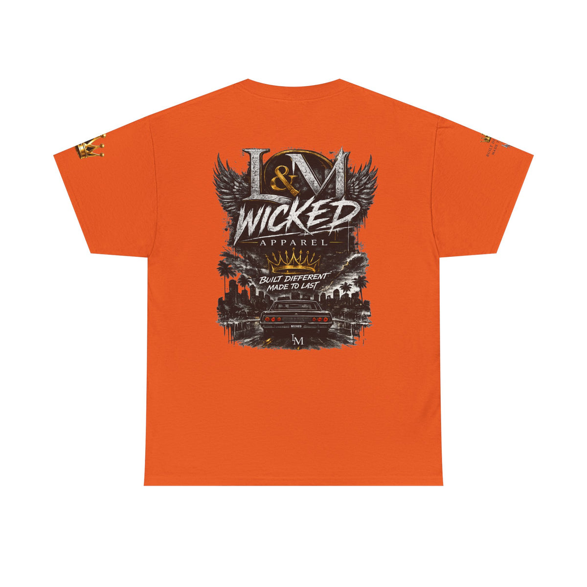 L&M Wicked Apparel Unisex Heavy Cotton Tee
