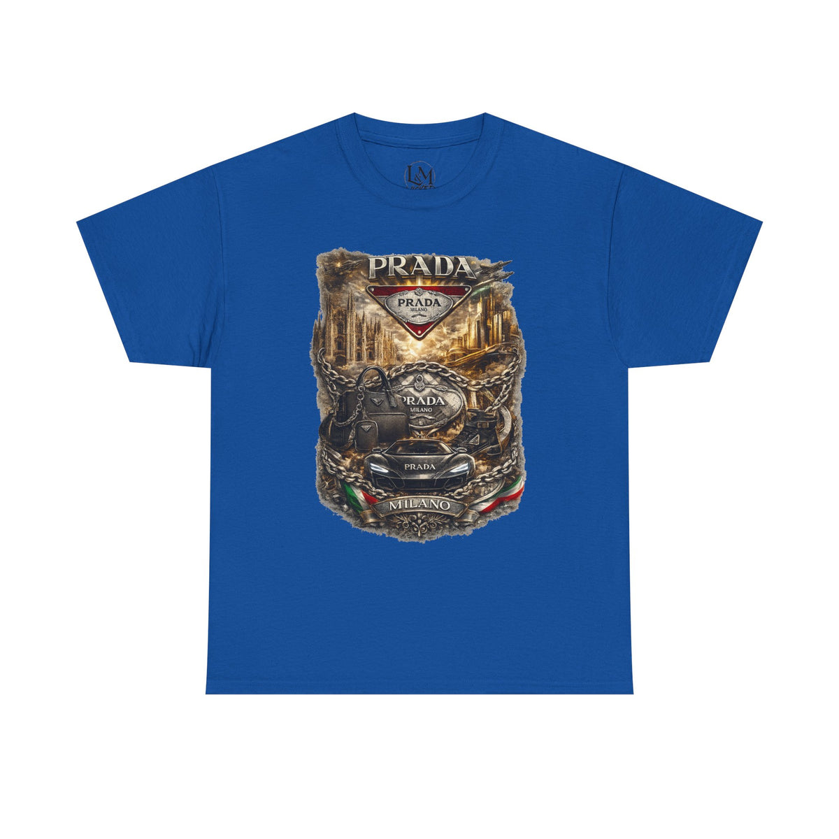 Prada Unisex Heavy Cotton Tee