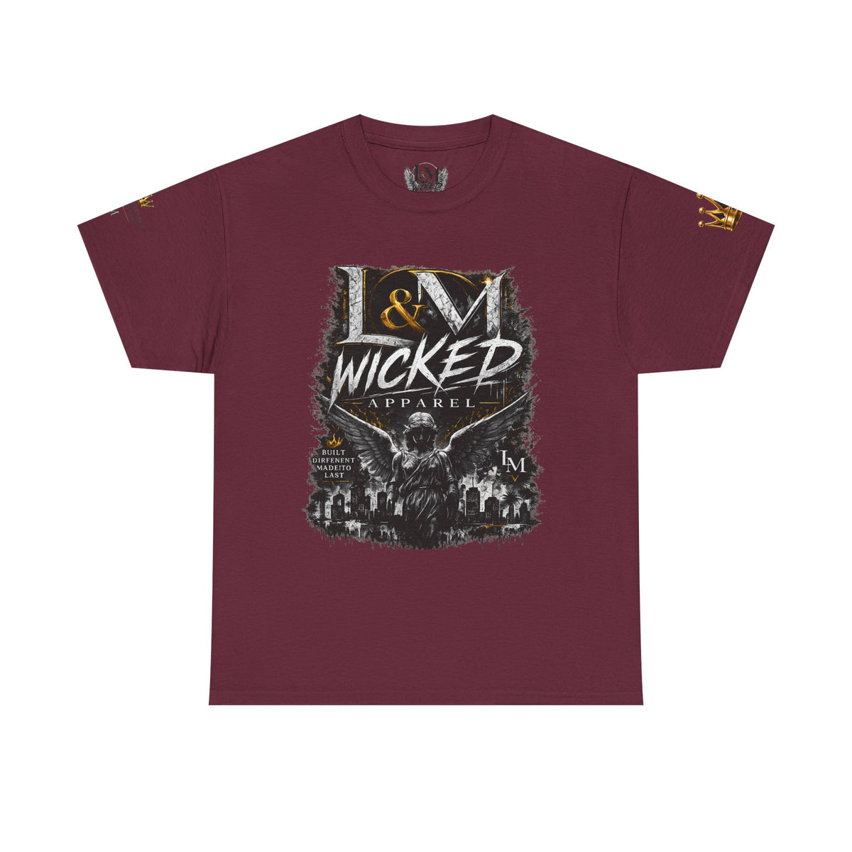 L&M Wicked Apparel Unisex Heavy Cotton Tee