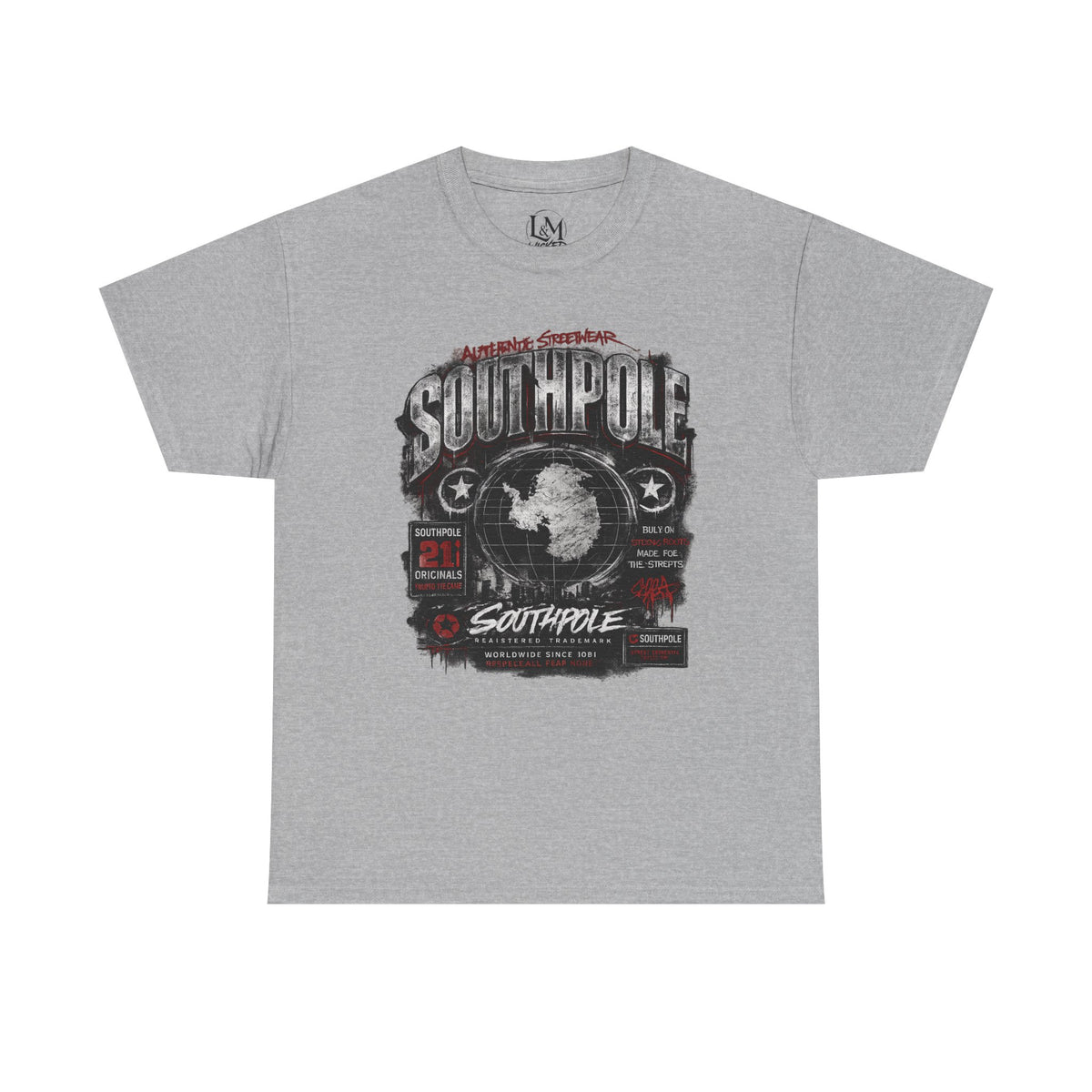 Southpole Unisex Heavy Cotton Tee