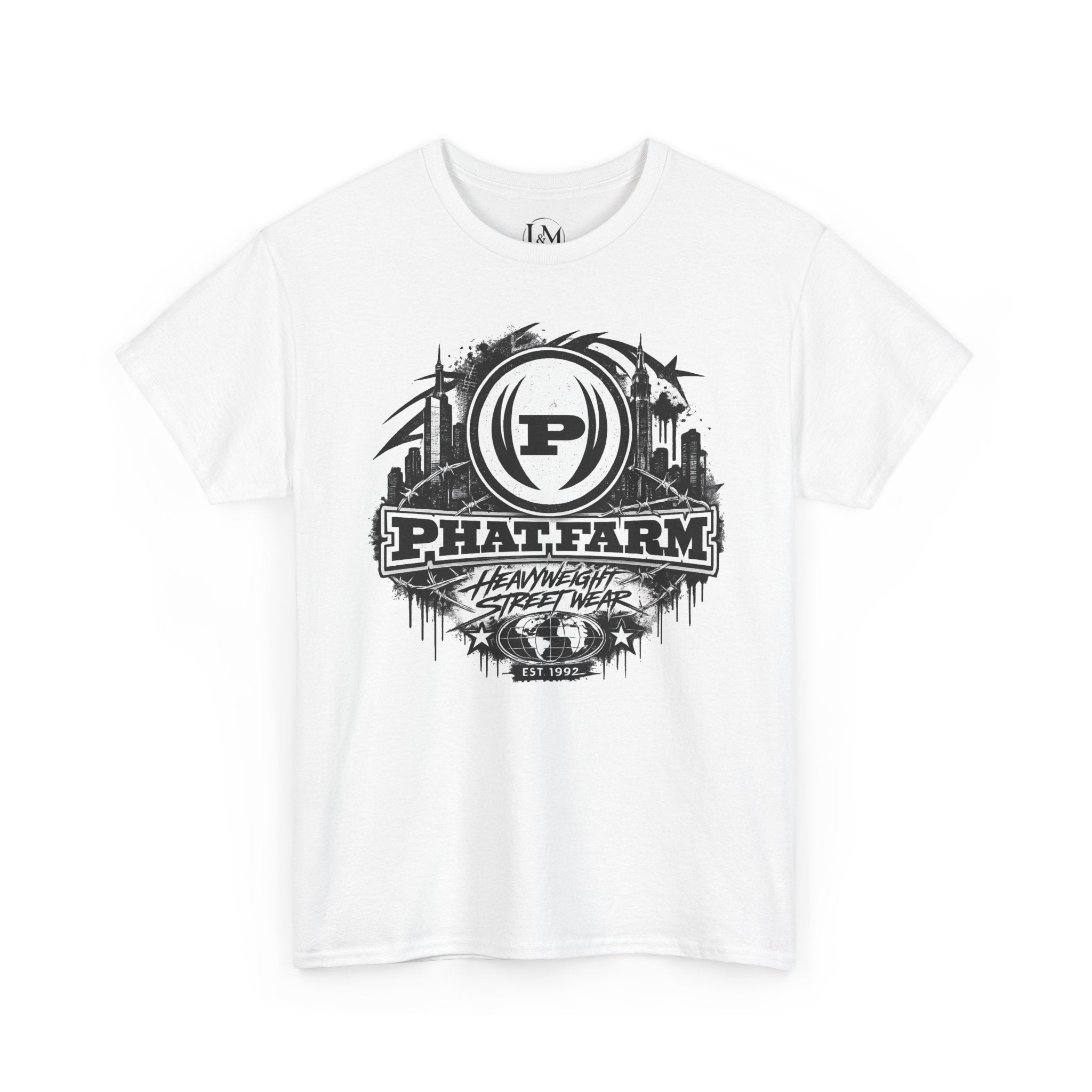 Phat Farm Unisex Heavy Cotton Tee
