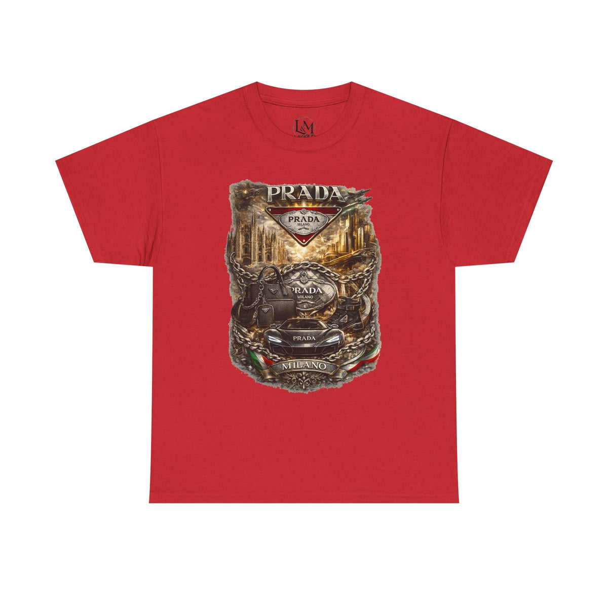 Prada Unisex Heavy Cotton Tee