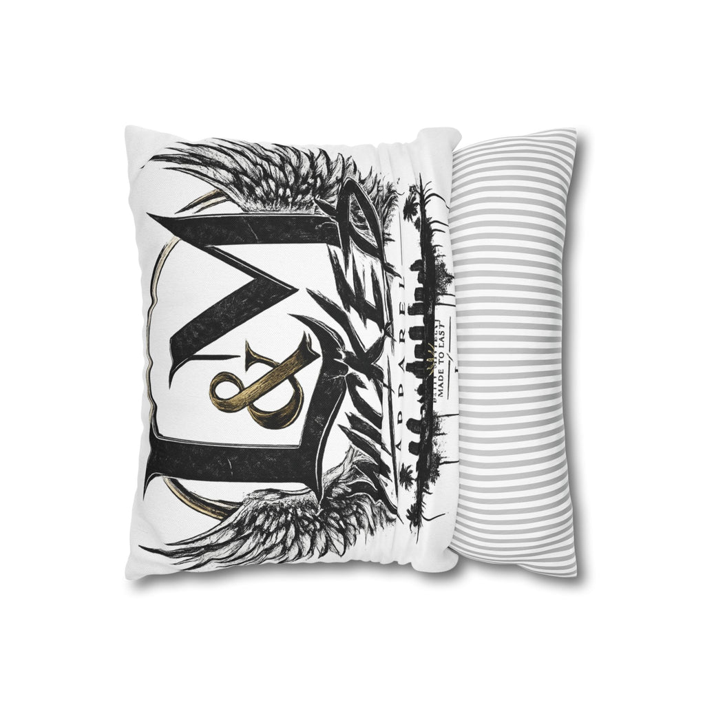 L&M Wicked Apparel Spun Polyester Square Pillowcase