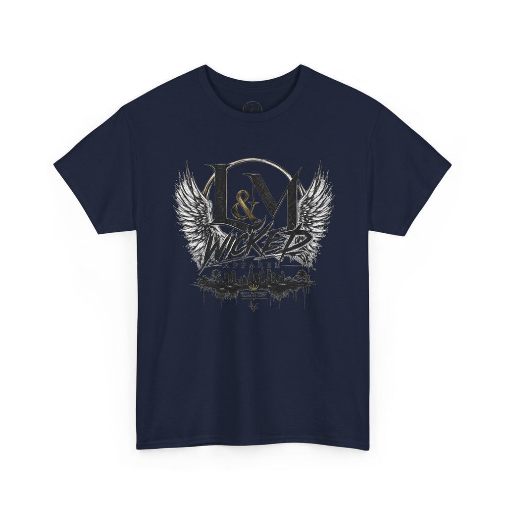 L&M Wicked Apparel Heavy Cotton Tee