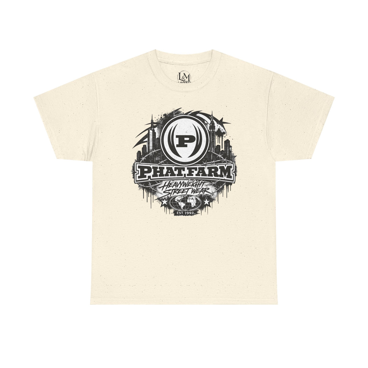 Phat Farm Unisex Heavy Cotton Tee