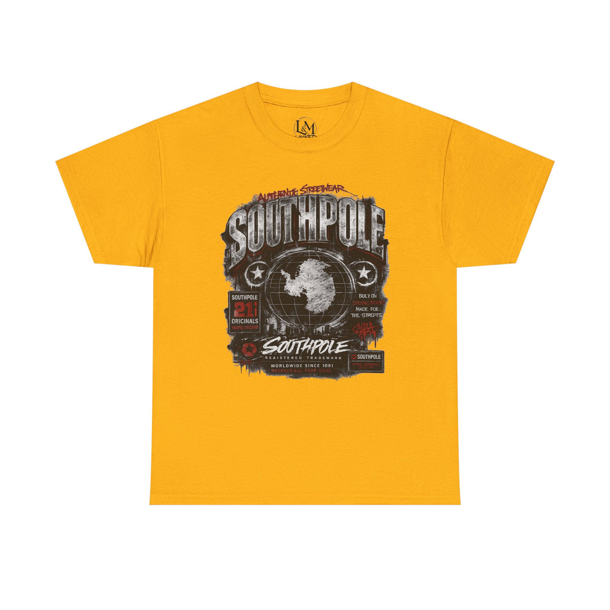 Southpole Unisex Heavy Cotton Tee