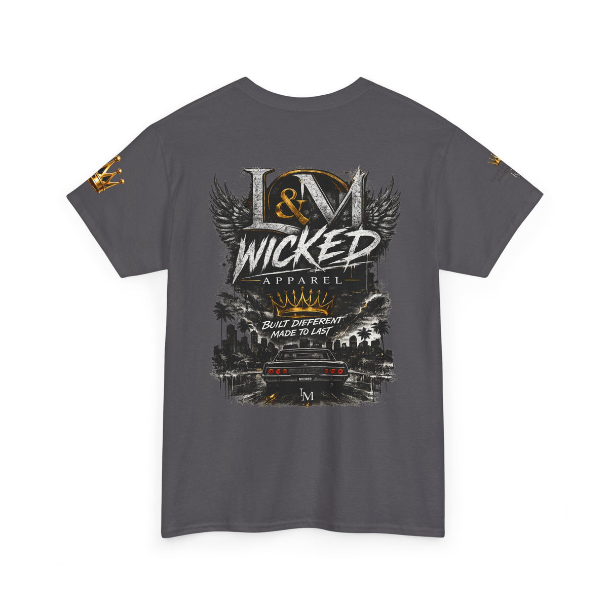 L&M Wicked Apparel Unisex Heavy Cotton Tee
