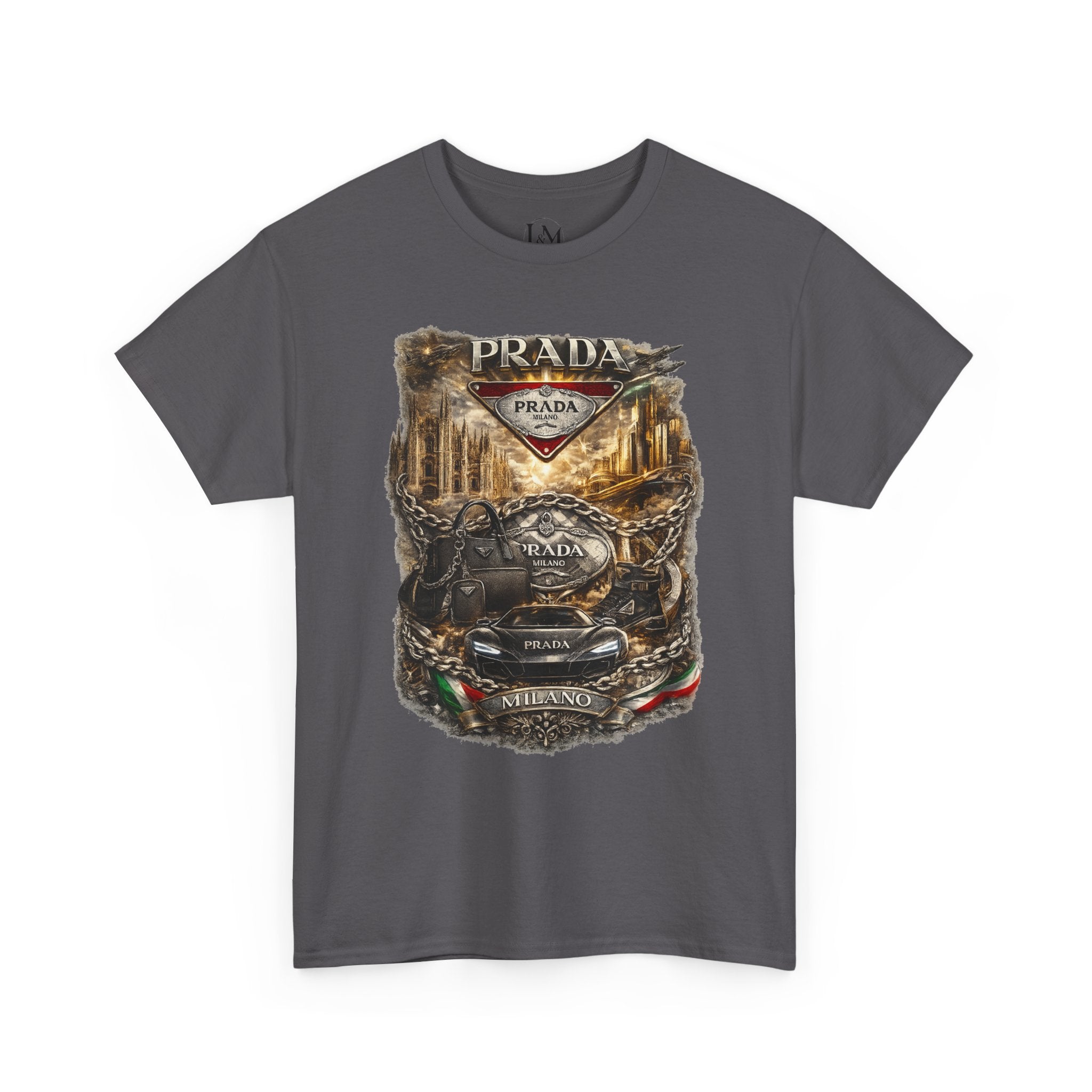 Prada Unisex Heavy Cotton Tee