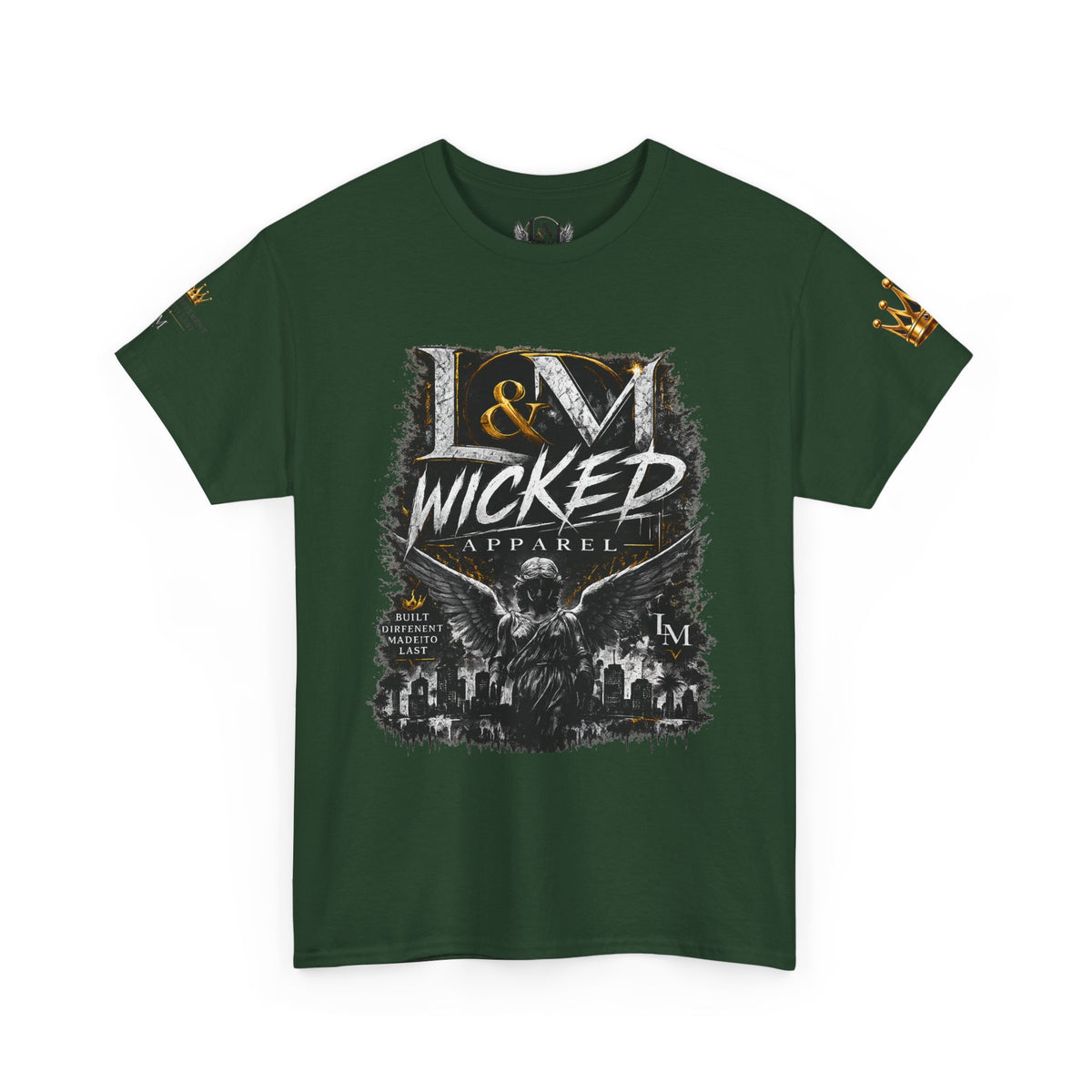 L&M Wicked Apparel Unisex Heavy Cotton Tee