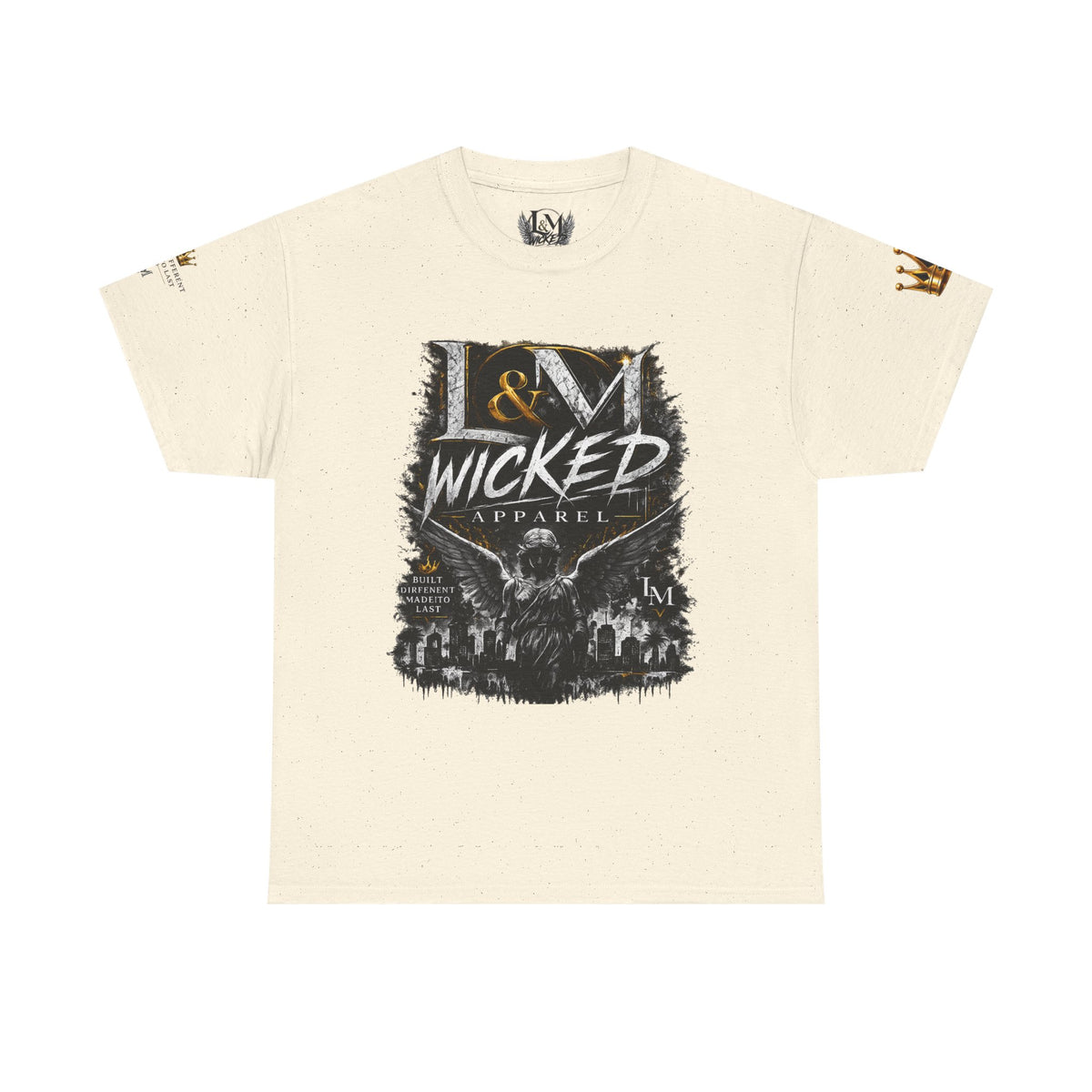 L&M Wicked Apparel Unisex Heavy Cotton Tee