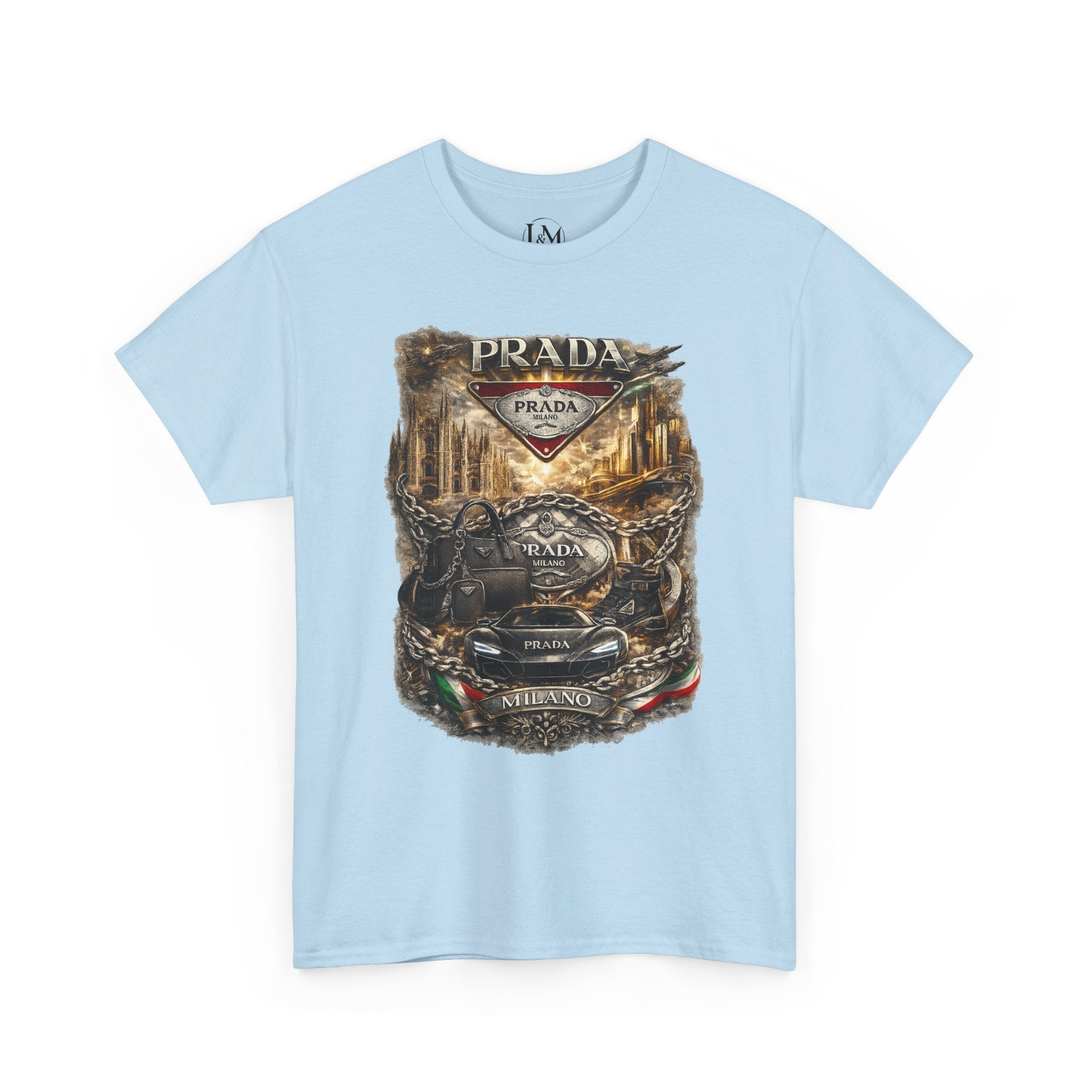 Prada Unisex Heavy Cotton Tee