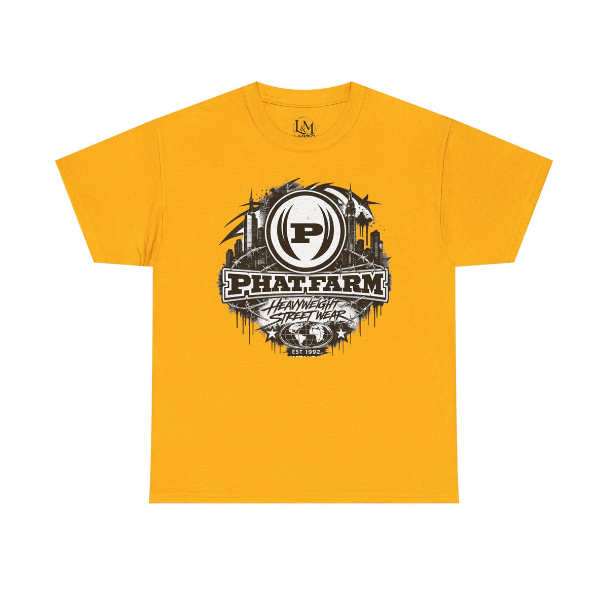 Phat Farm Unisex Heavy Cotton Tee
