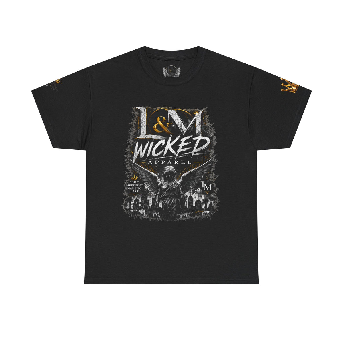 L&M Wicked Apparel Unisex Heavy Cotton Tee