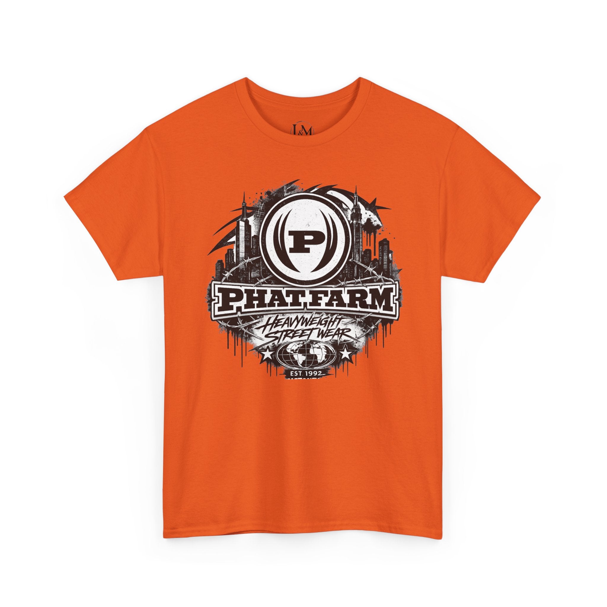 Phat Farm Unisex Heavy Cotton Tee