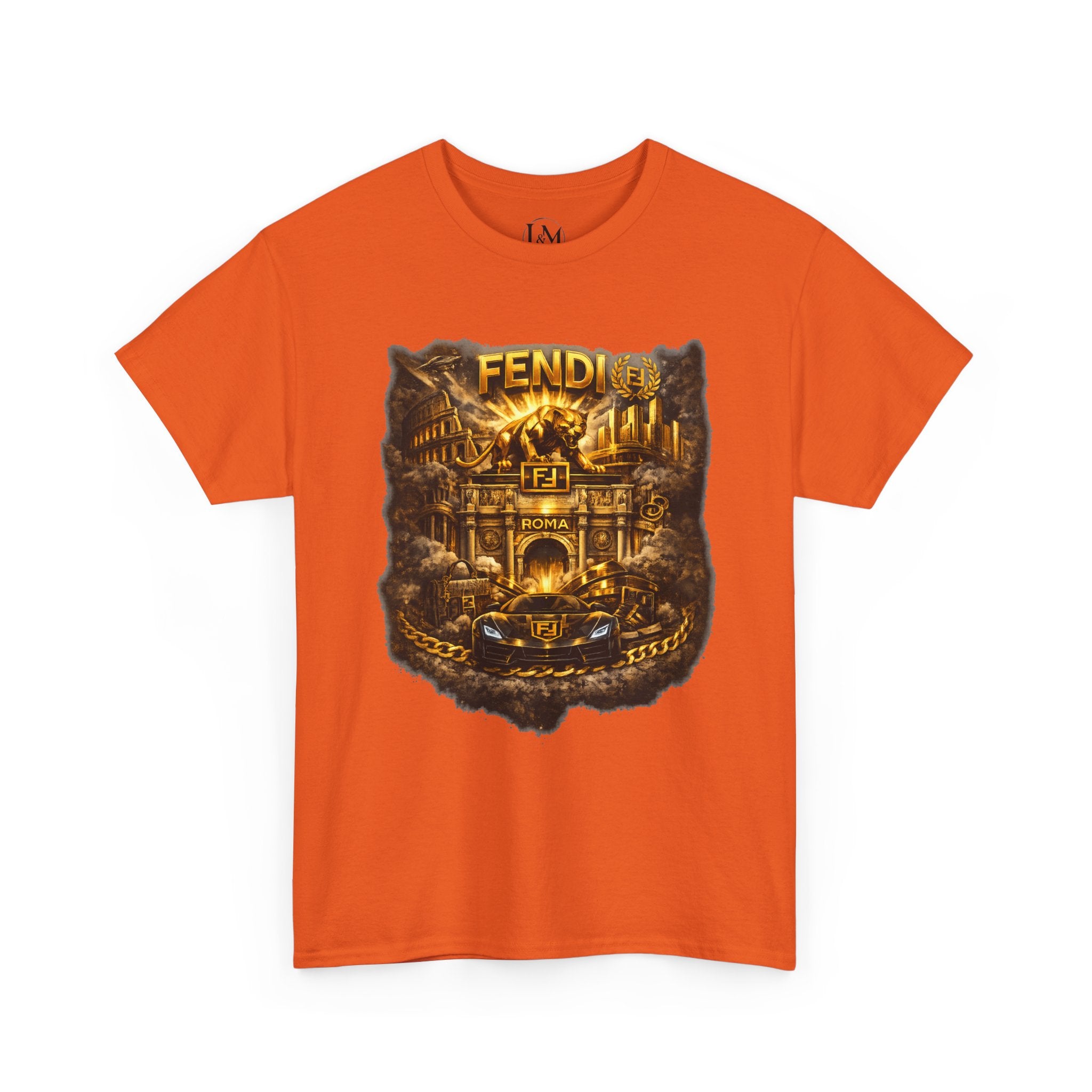 Fendi Unisex Heavy Cotton Tee