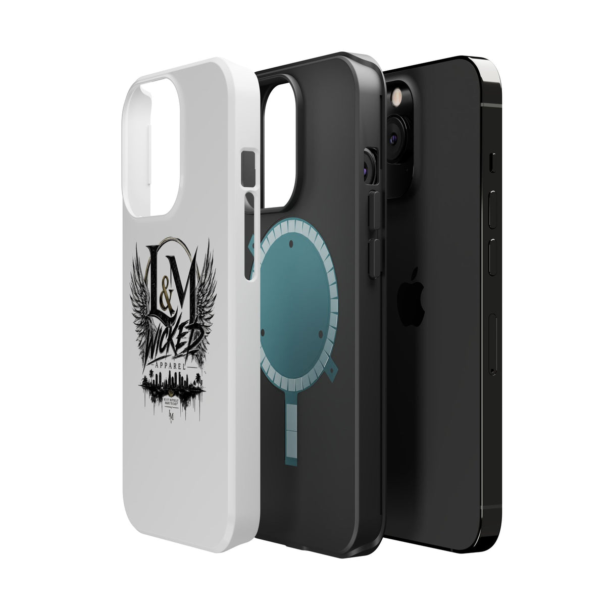 L&M Wicked Apparel Magnetic Impact-Resistant Cases