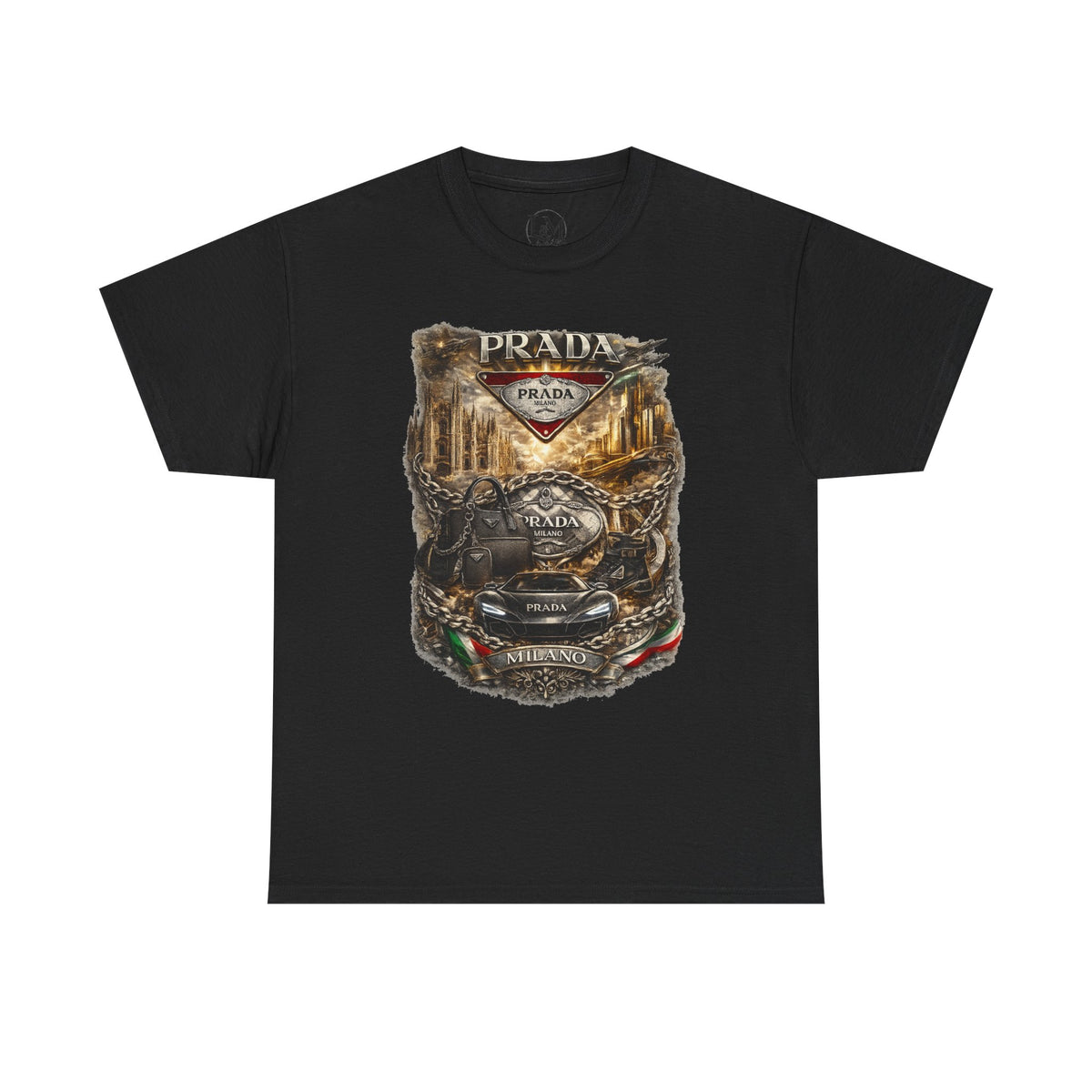 Prada Unisex Heavy Cotton Tee