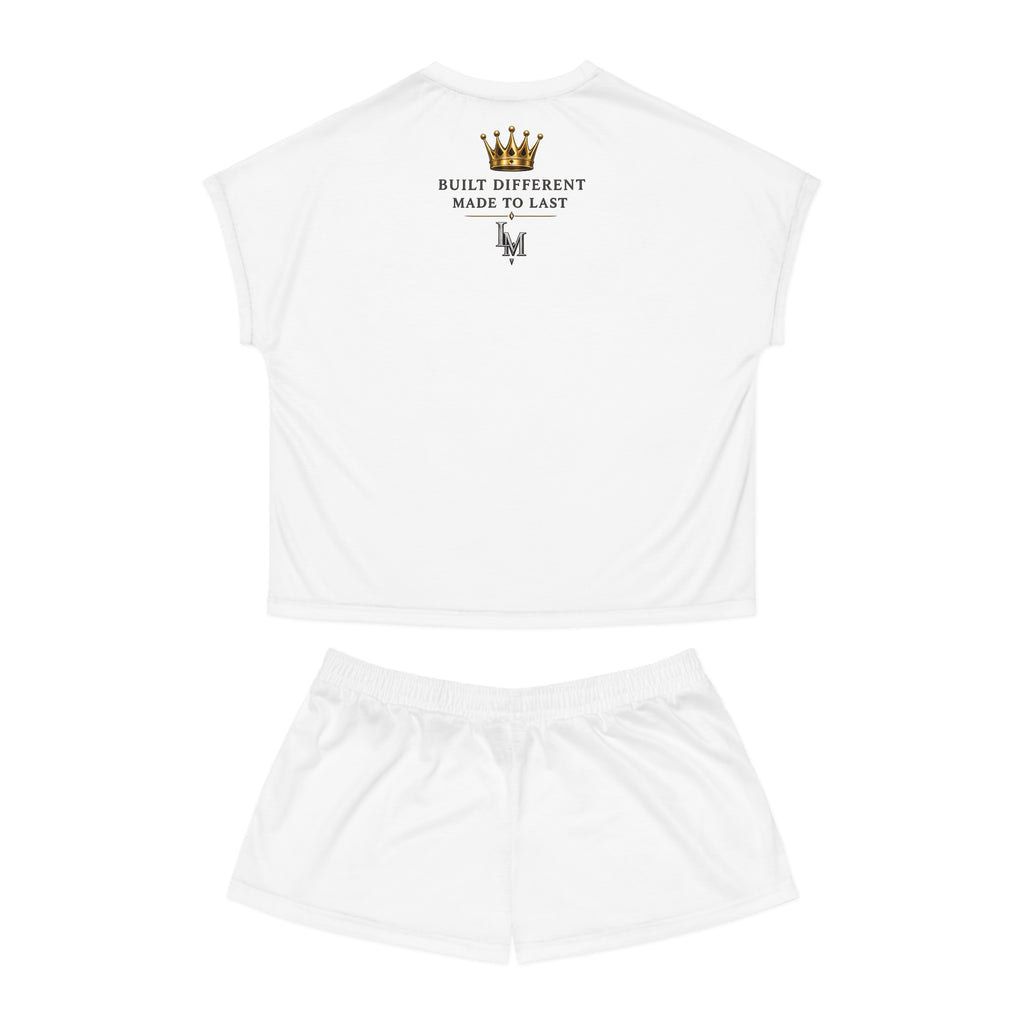 L&M Wicked Apparel Women's Short Pajama Set (AOP)
