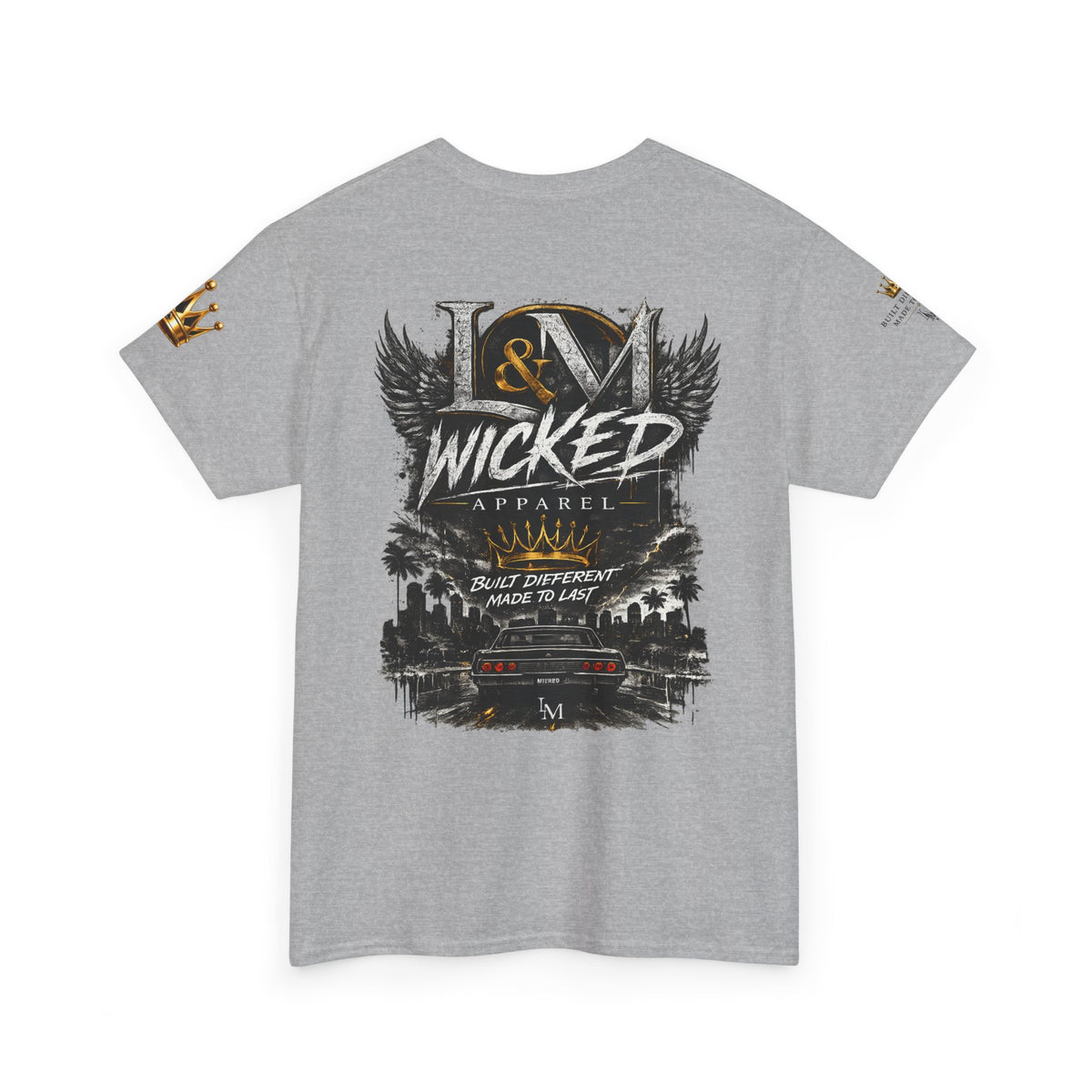 L&M Wicked Apparel Unisex Heavy Cotton Tee