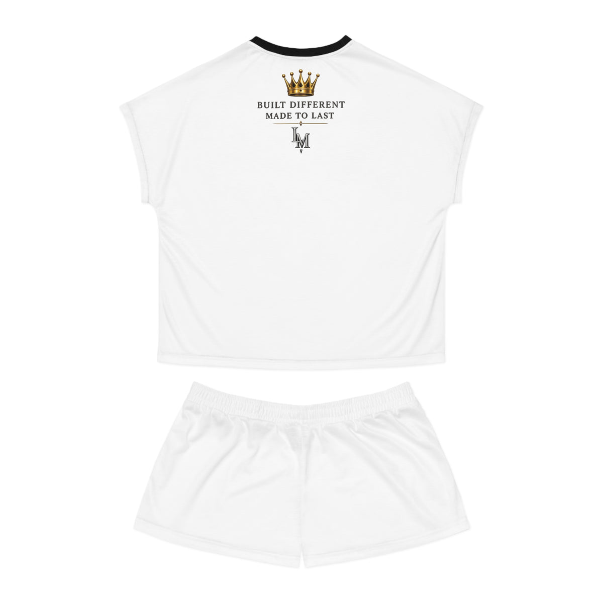 L&M Wicked Apparel Women's Short Pajama Set (AOP)