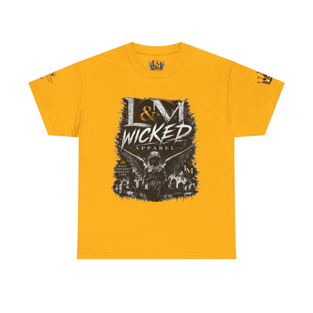 L&M Wicked Apparel Unisex Heavy Cotton Tee