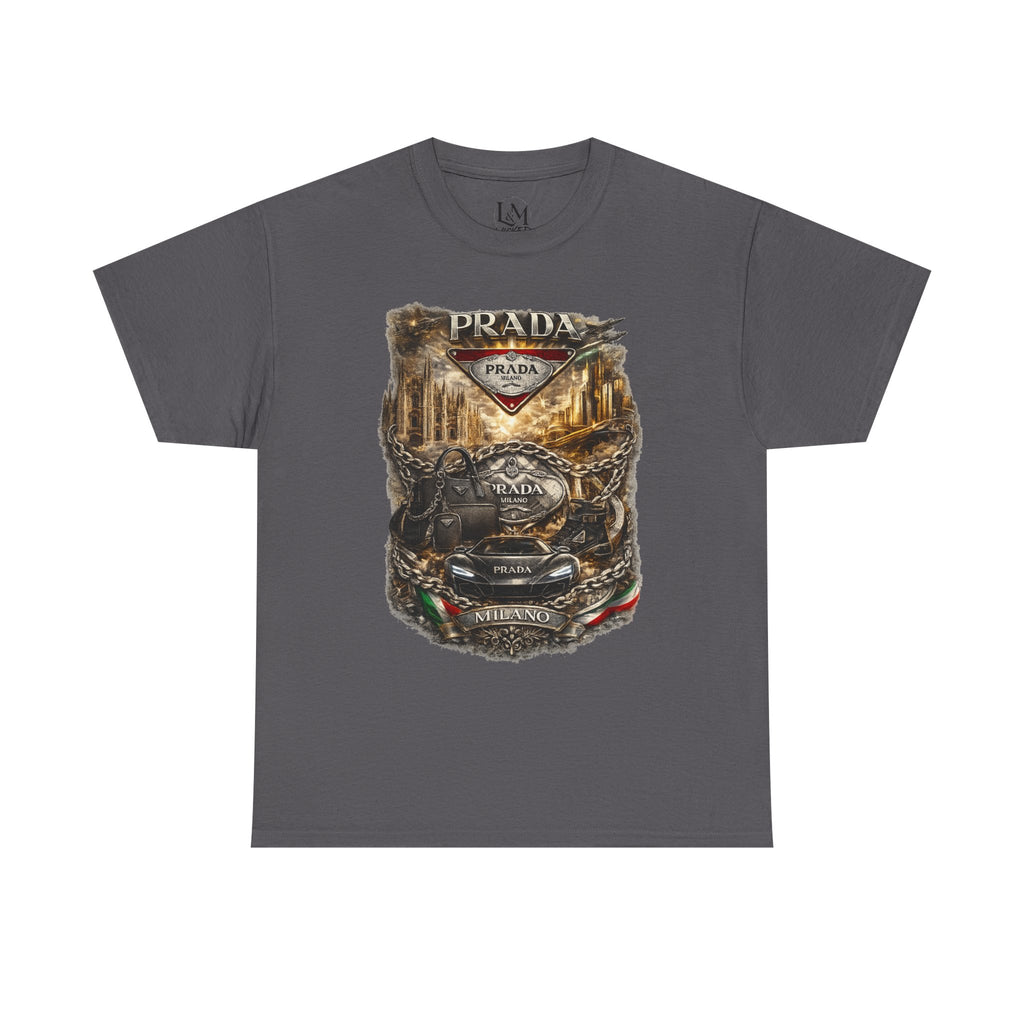 Prada Unisex Heavy Cotton Tee