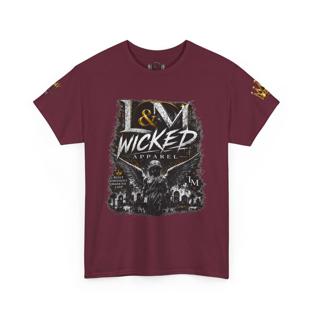 L&M Wicked Apparel Unisex Heavy Cotton Tee