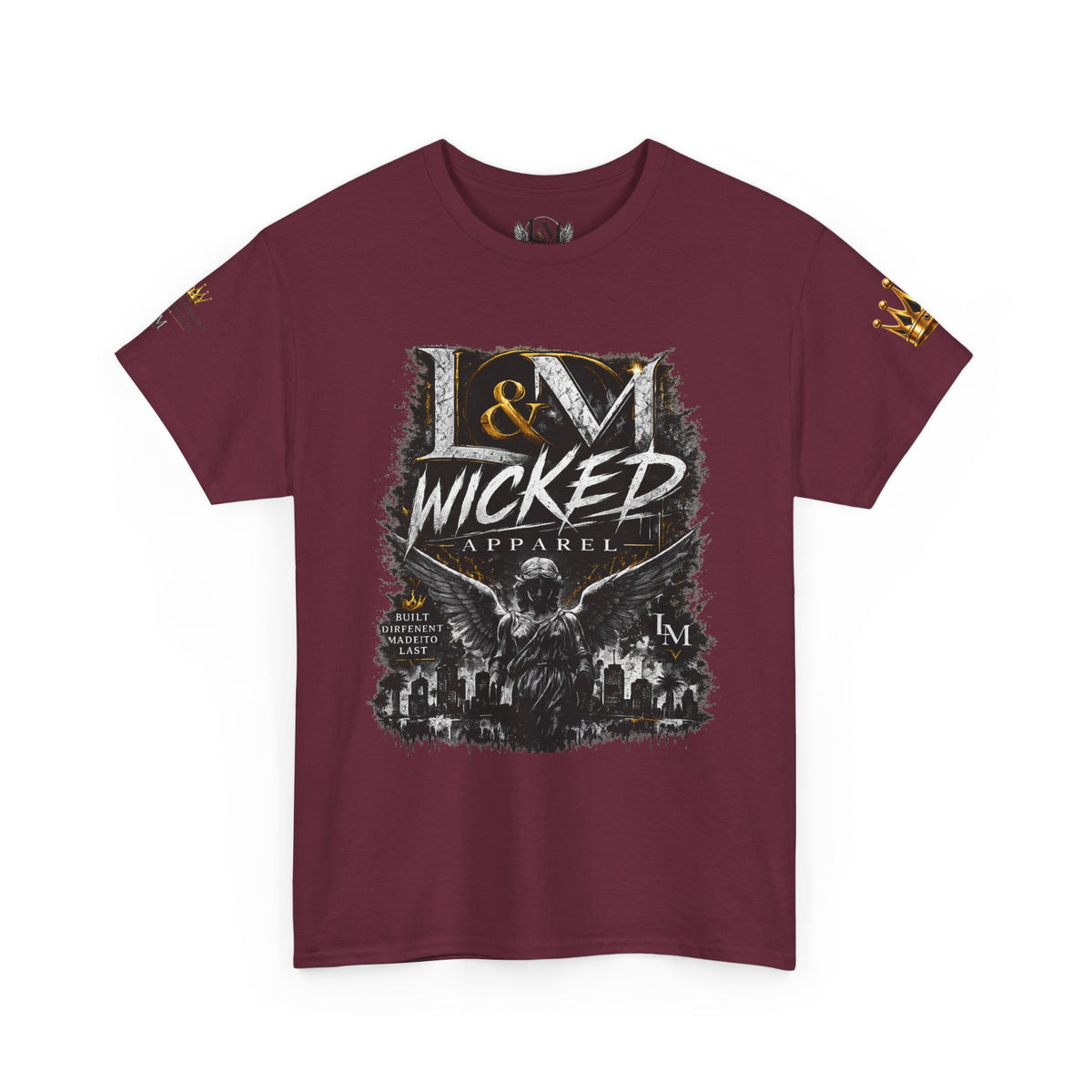L&M Wicked Apparel Unisex Heavy Cotton Tee