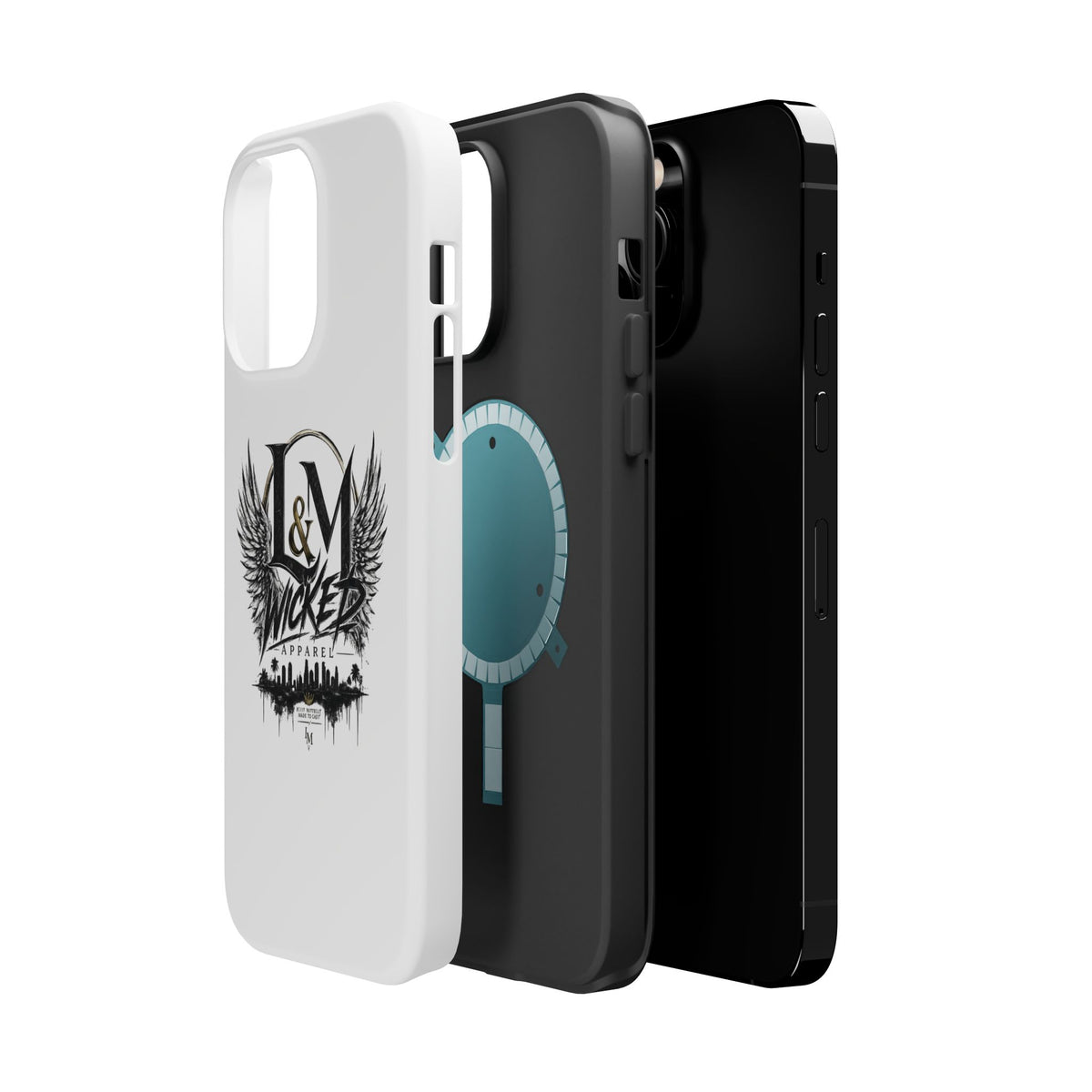 L&M Wicked Apparel Magnetic Impact-Resistant Cases