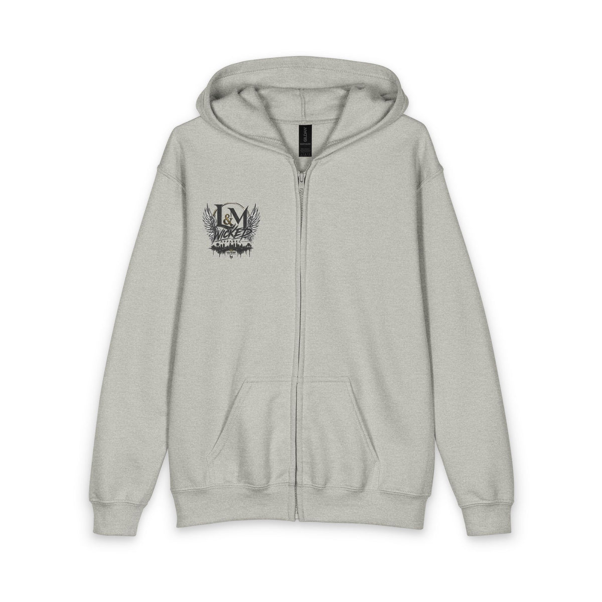 Youth Heavy Blend Zipped Hoodie