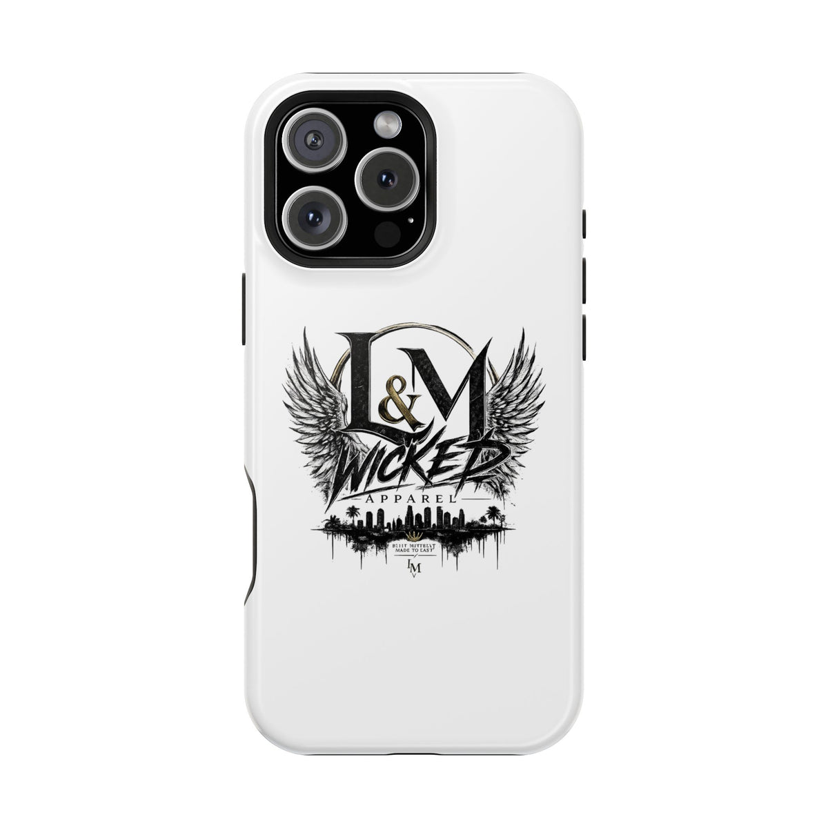 L&M Wicked Apparel Magnetic Impact-Resistant Cases