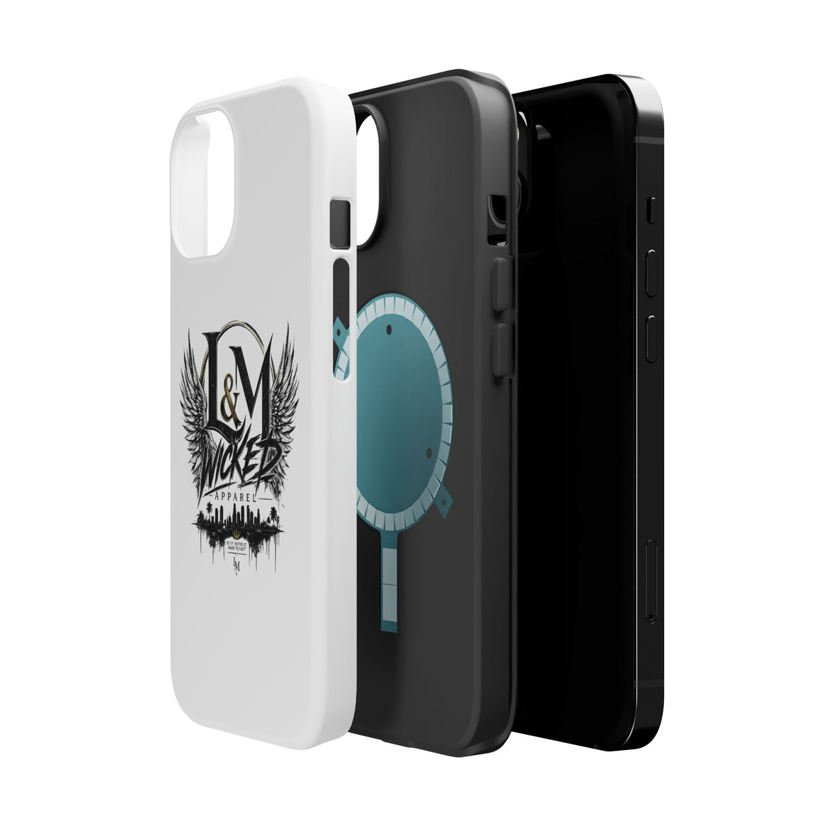 L&M Wicked Apparel Magnetic Impact-Resistant Cases