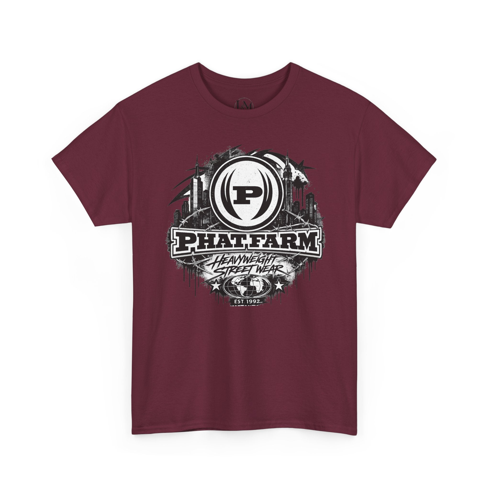 Phat Farm Unisex Heavy Cotton Tee