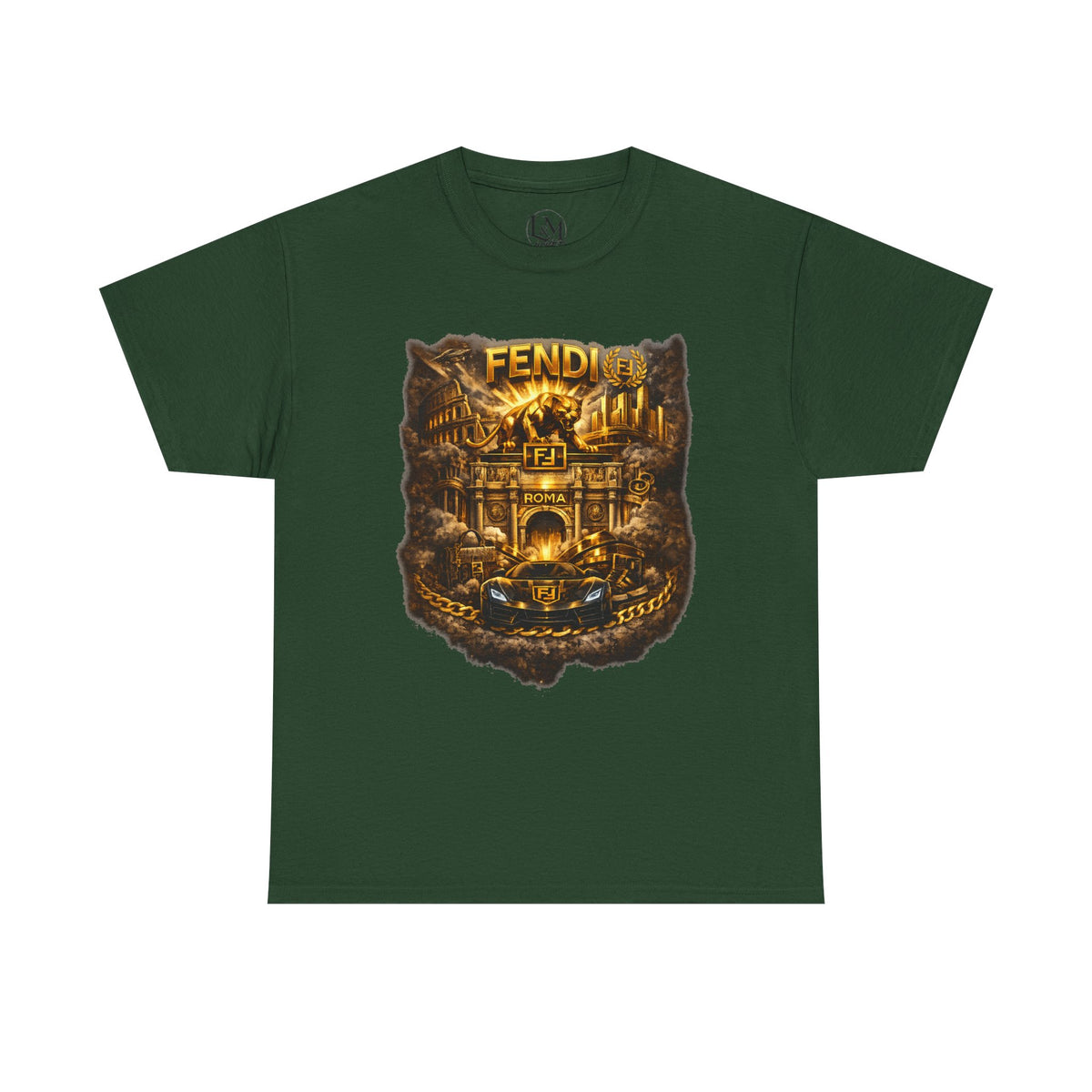 Fendi Unisex Heavy Cotton Tee