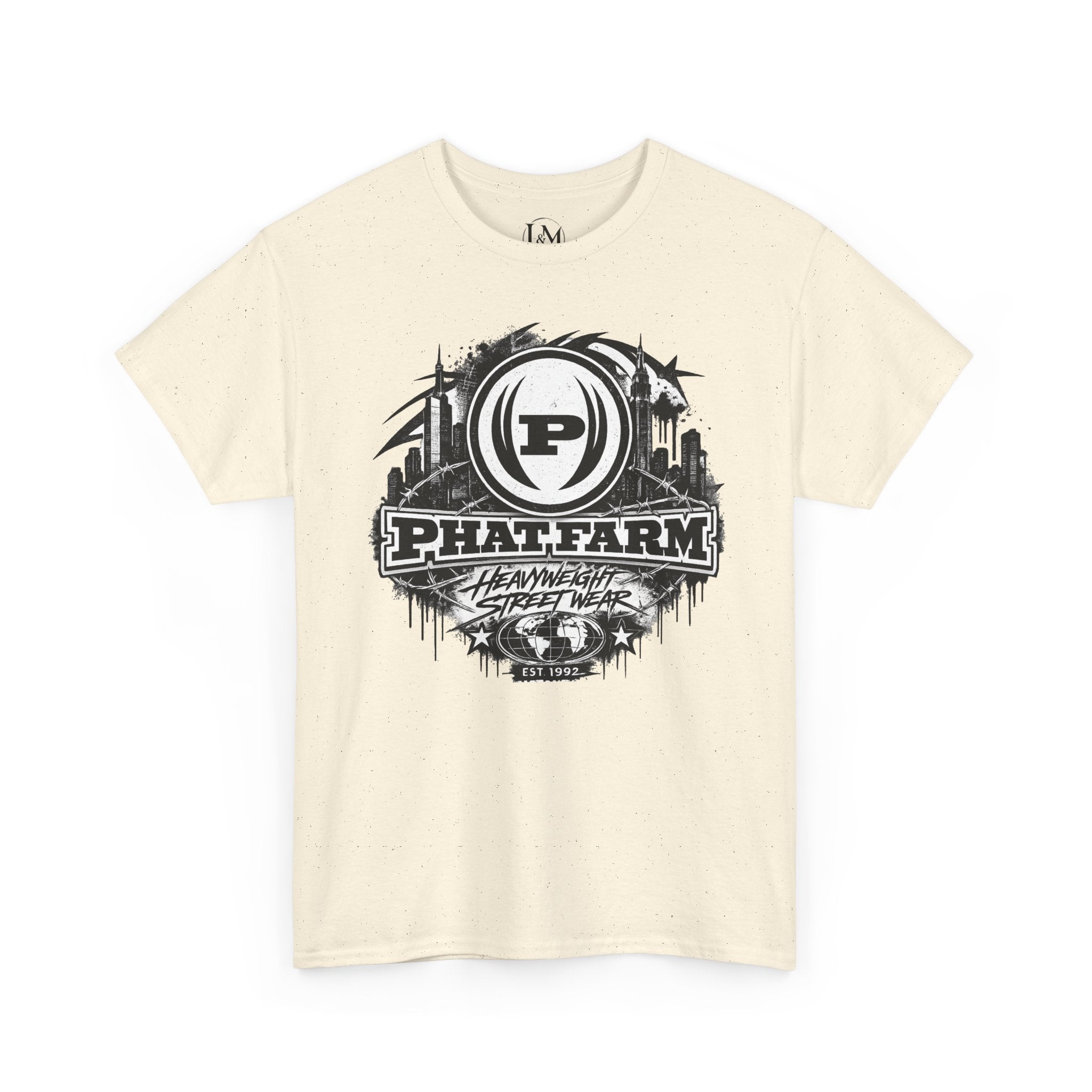 Phat Farm Unisex Heavy Cotton Tee