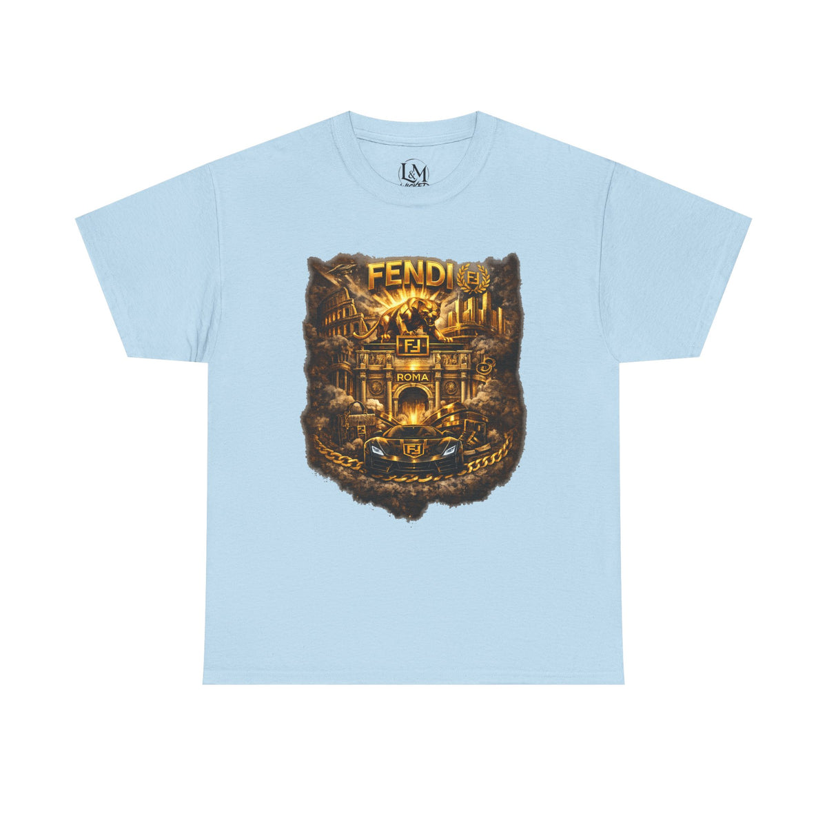 Fendi Unisex Heavy Cotton Tee