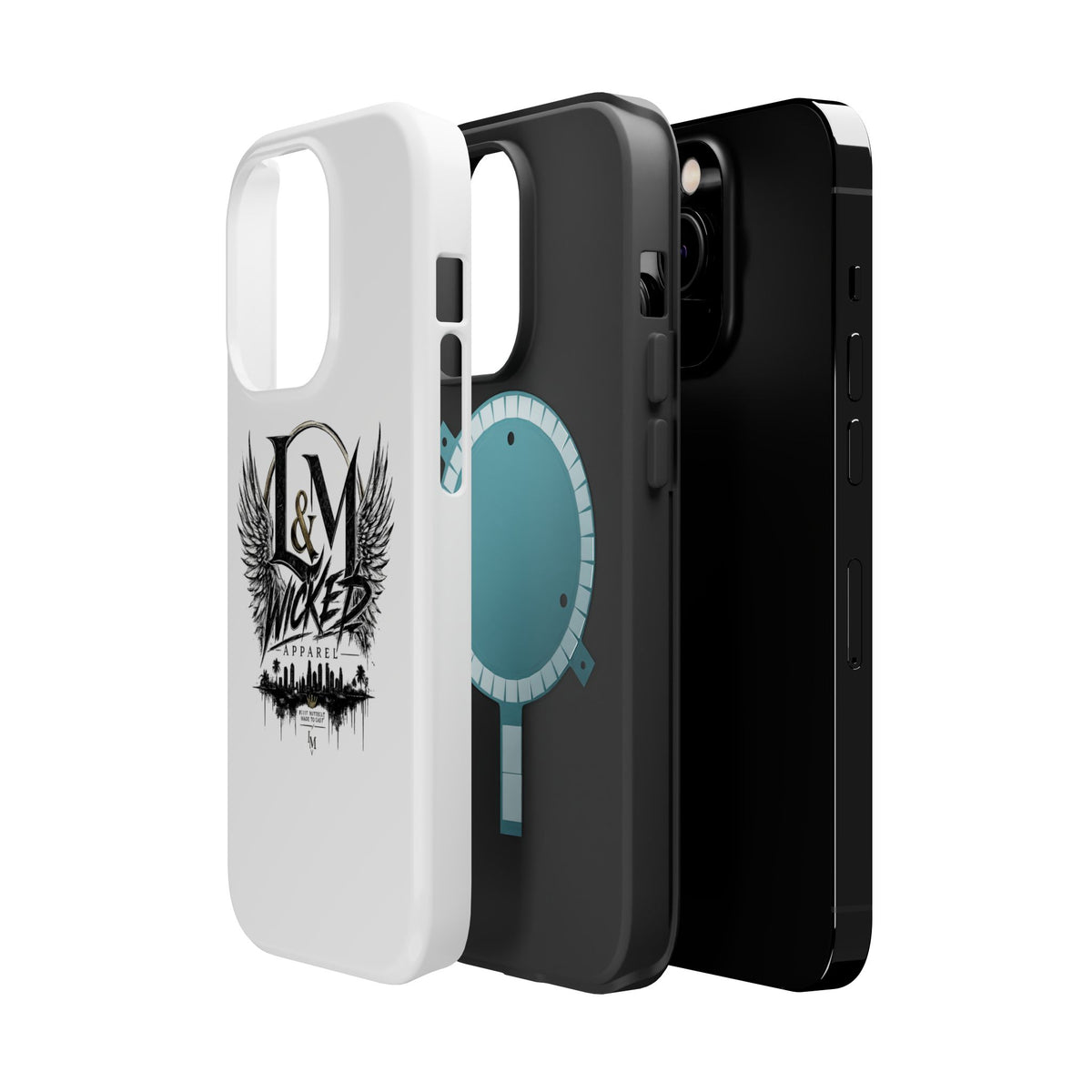 L&M Wicked Apparel Magnetic Impact-Resistant Cases