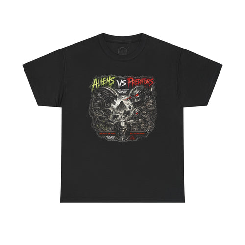 Alien Vs Predator Unisex Heavy Cotton Tee
