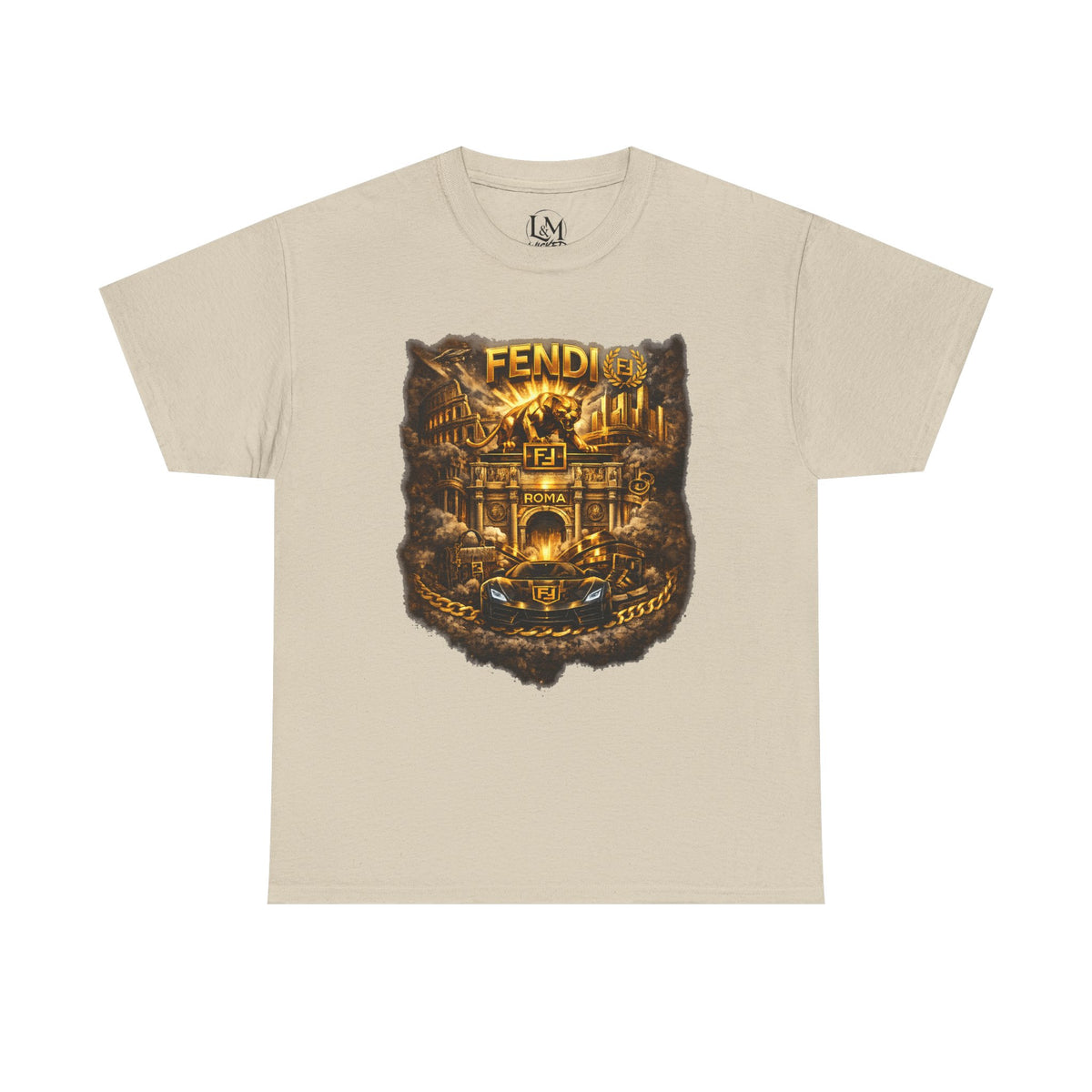 Fendi Unisex Heavy Cotton Tee