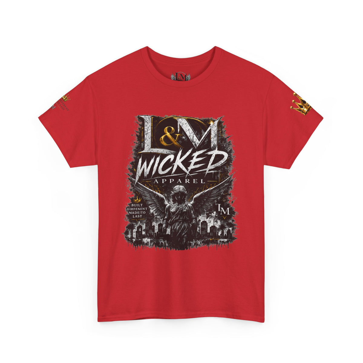 L&M Wicked Apparel Unisex Heavy Cotton Tee