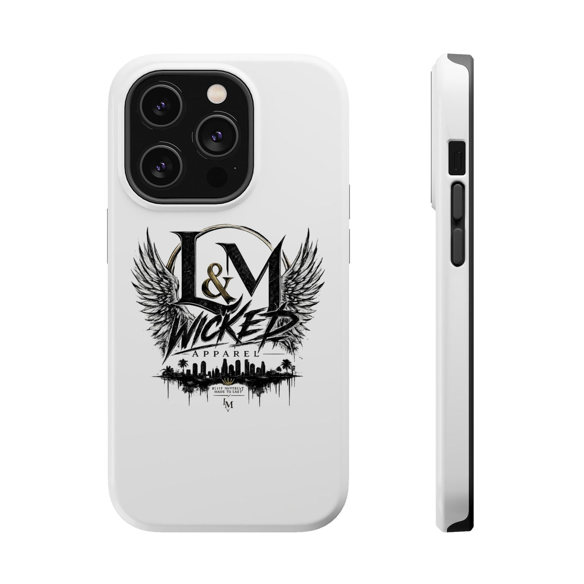 L&M Wicked Apparel Magnetic Impact-Resistant Cases